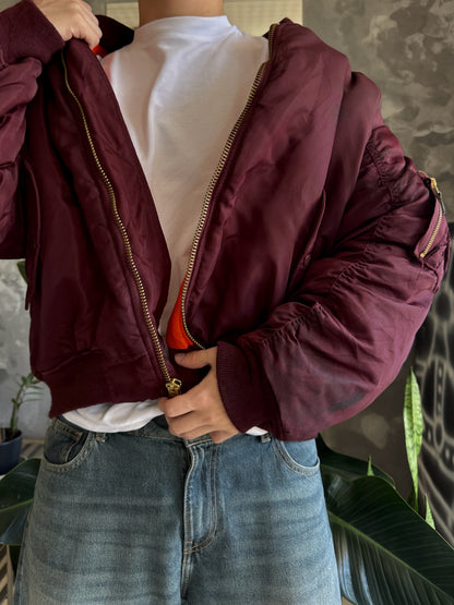 (M) VINTAGE MA-1 FLYING BOMBER JACKET