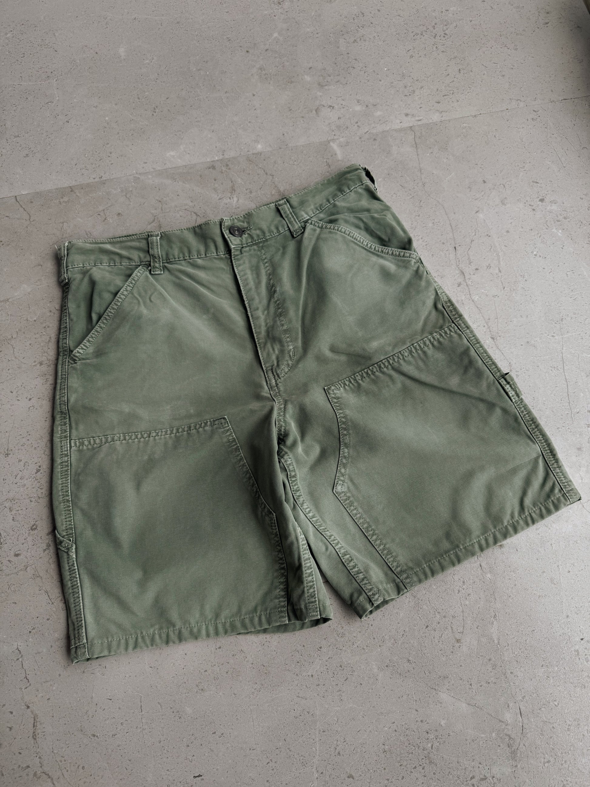 DOUBLE KNEE FADED SHORT - 32