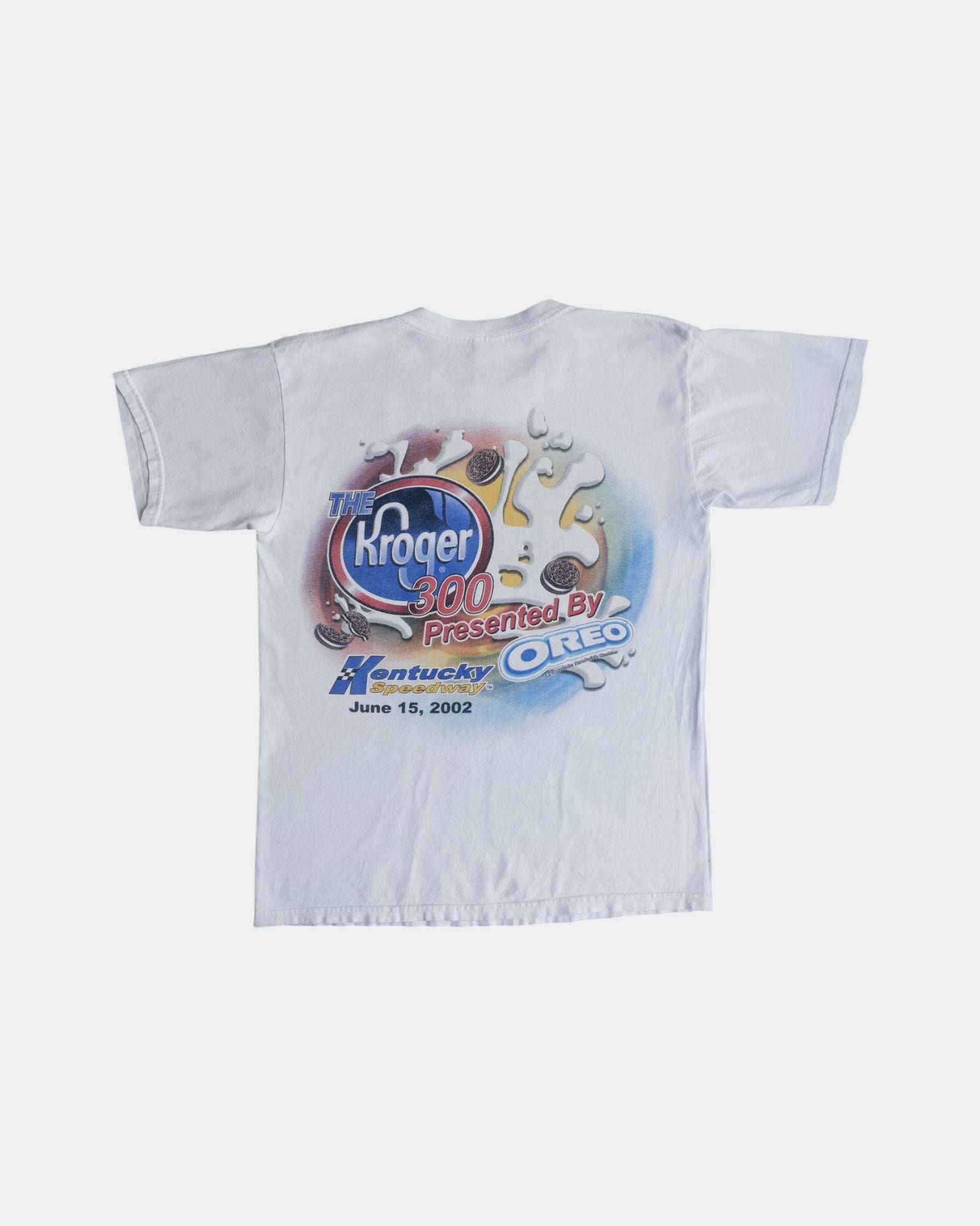(M) 2002 VINTAGE NASCAR OREO RACING TEE