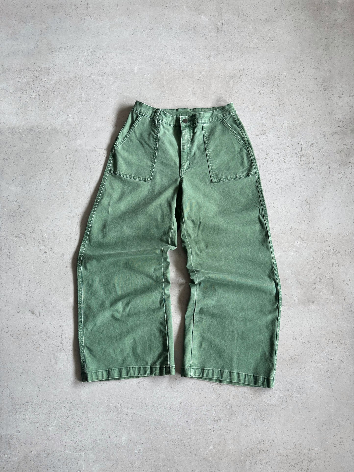 Vintage Universal T Green Baggy Pants