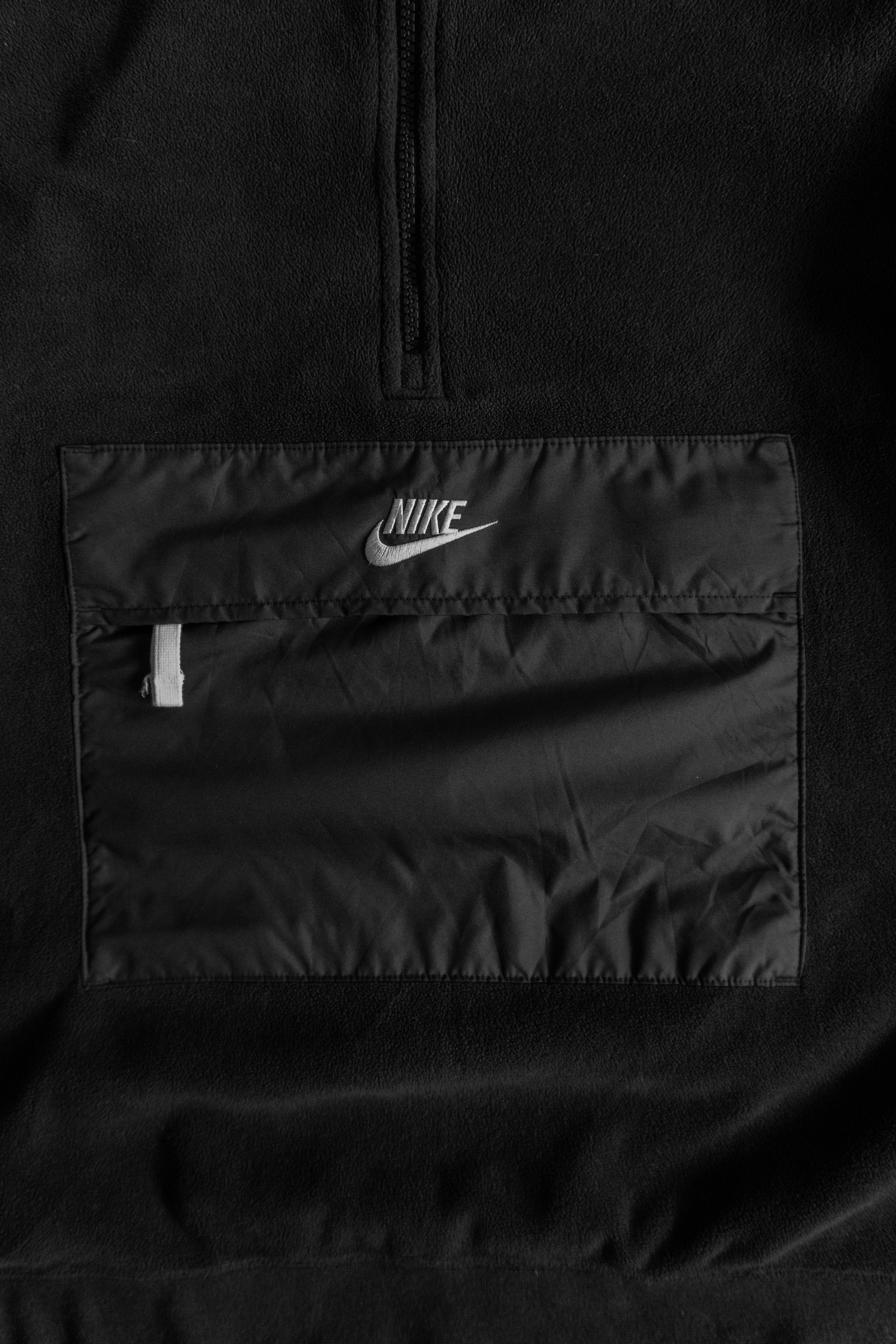 (L) NIKE SPORT BLACK FLEECE JACKET