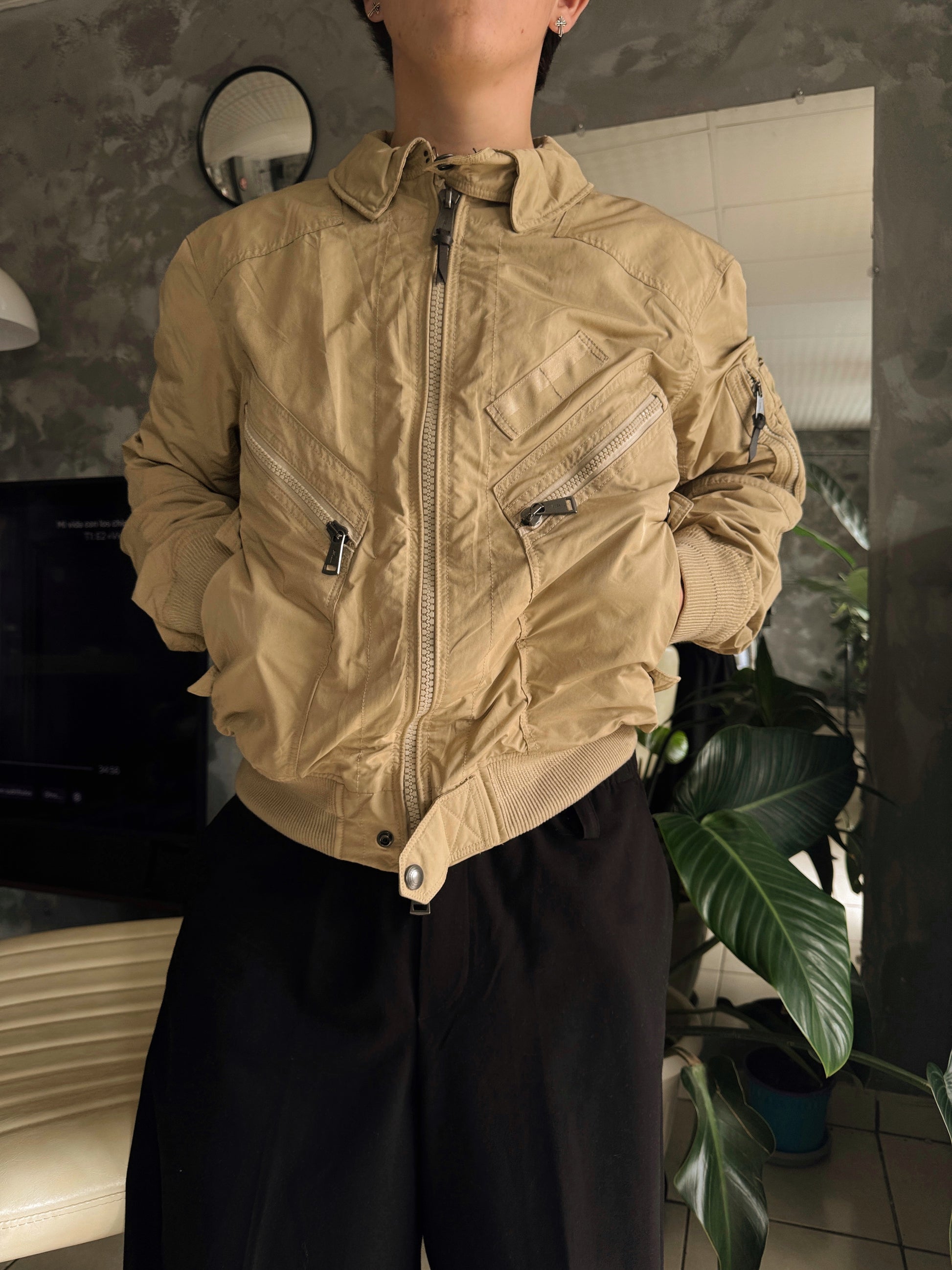 (BOXY L) AMAZING POLO RALPH LAUREN BOMBER MA-1 JACKET