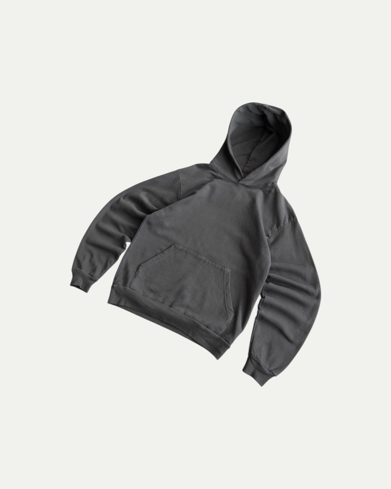 (M) AMAZING GRAY BLANK HOODIE