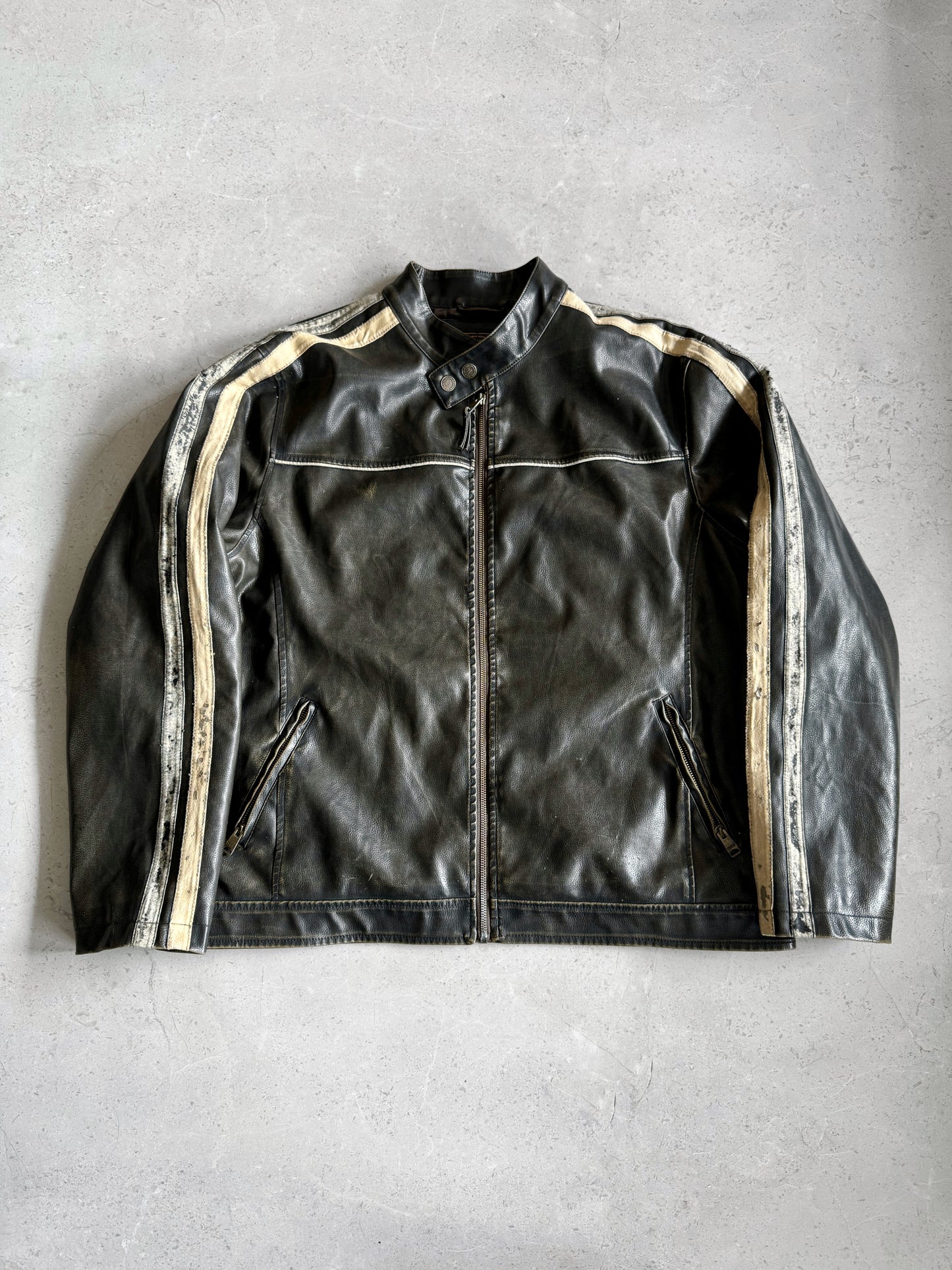 Vintage Arizona Faded Leather Jacket