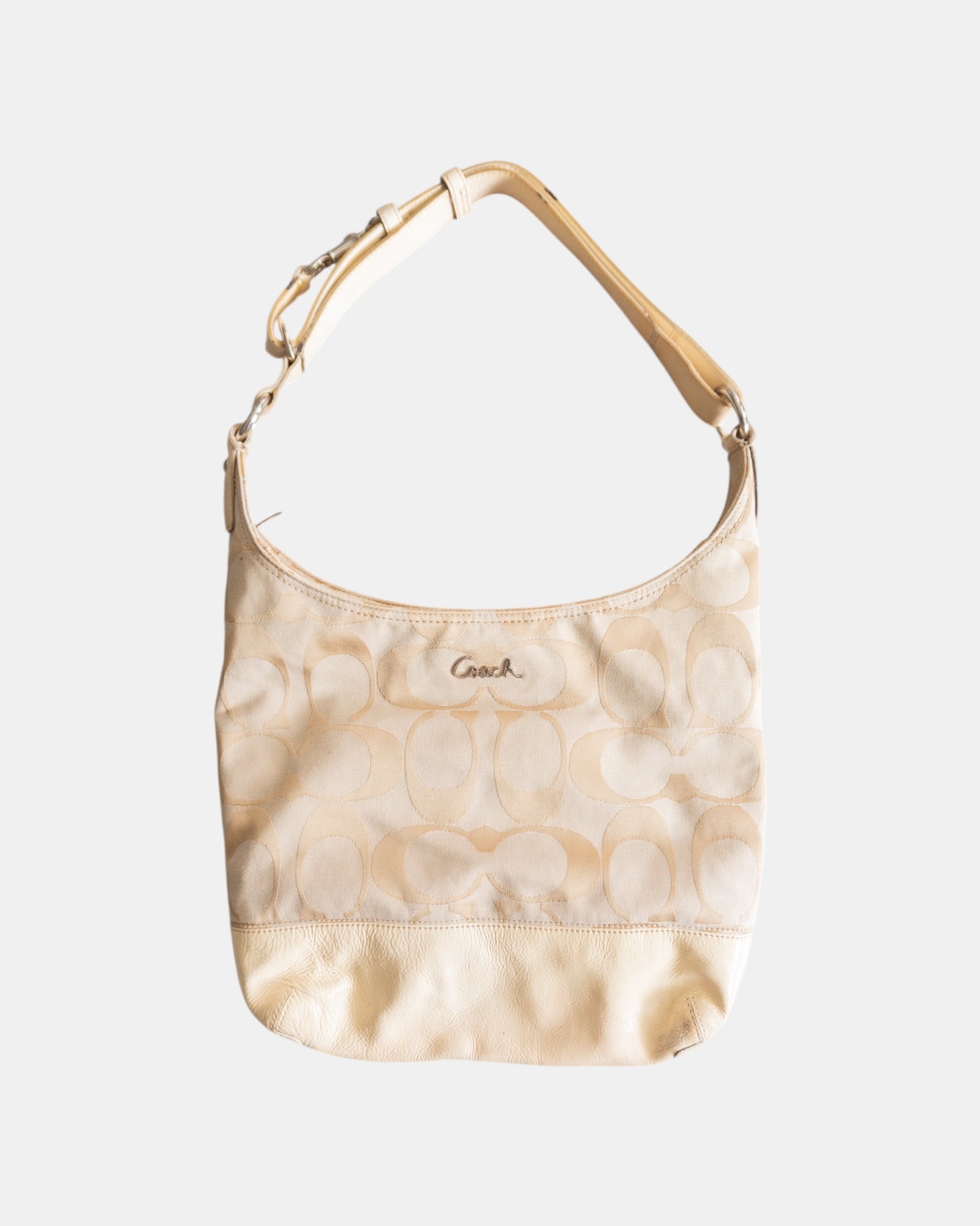 COACH BEIGE HANDBAG