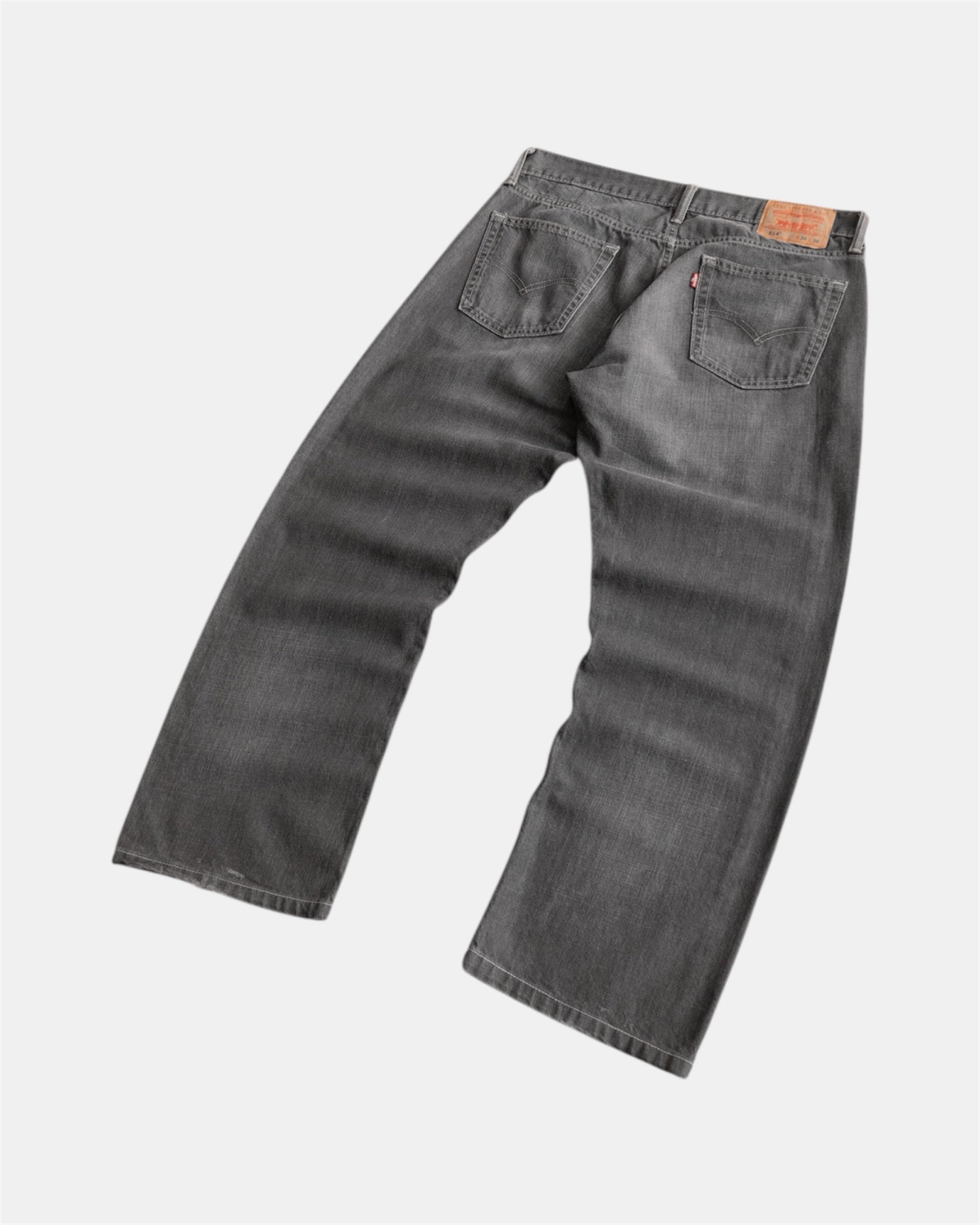 LEVIS 514 GRAY FADED PANTS - 34x34