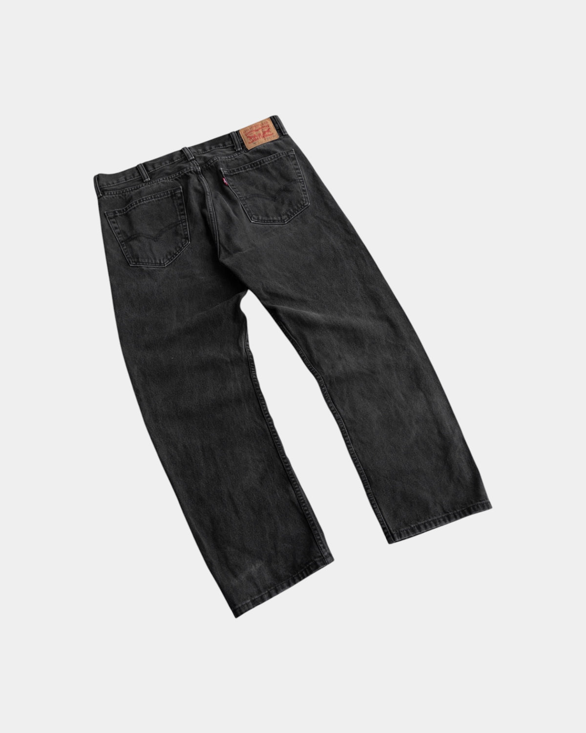 VINTAGE LEVIS 505 BLACK DENIM PANTS - FIT 36x30