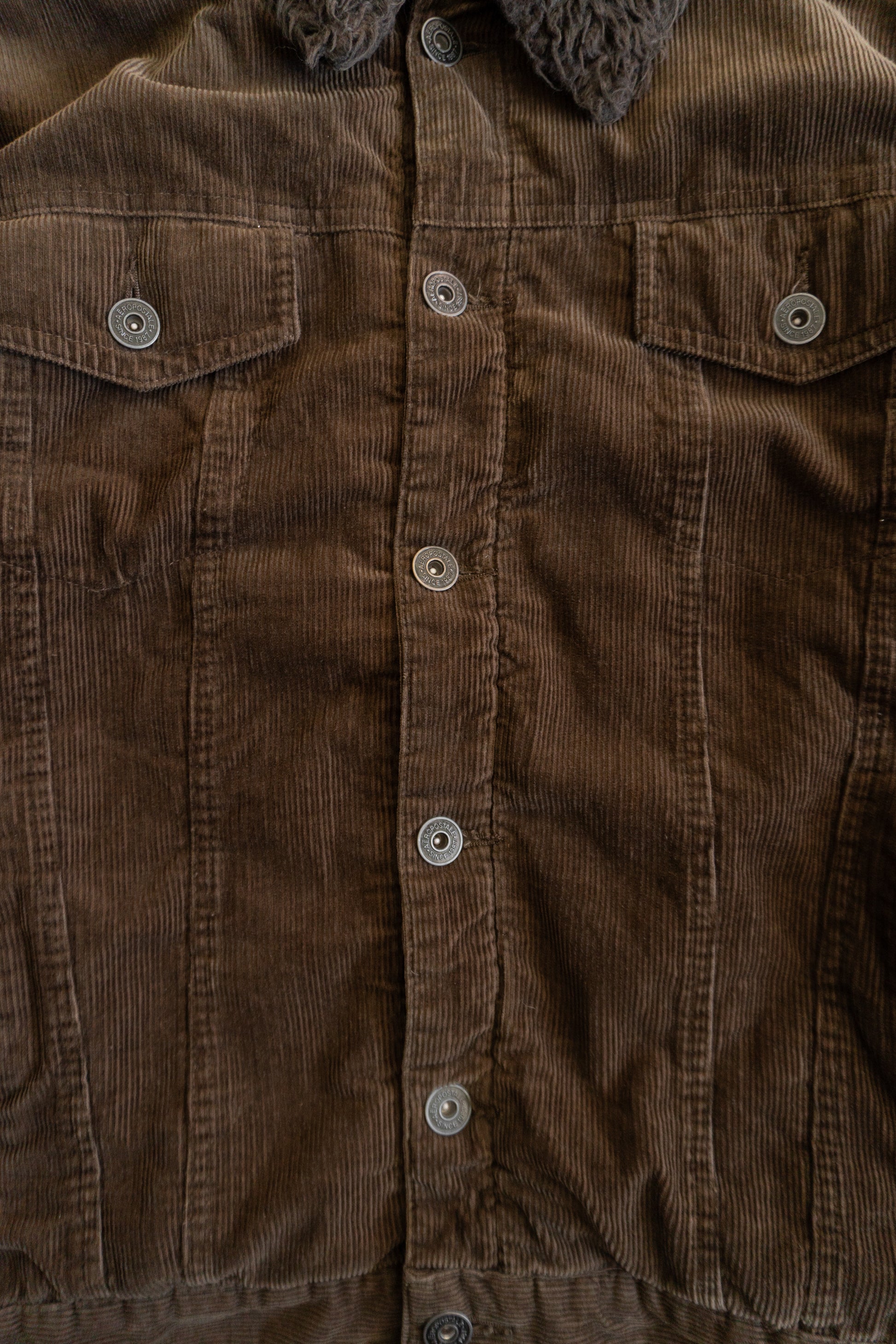 (L/XL) VINTAGE AEROPOSTALE CORDUROY JACKET