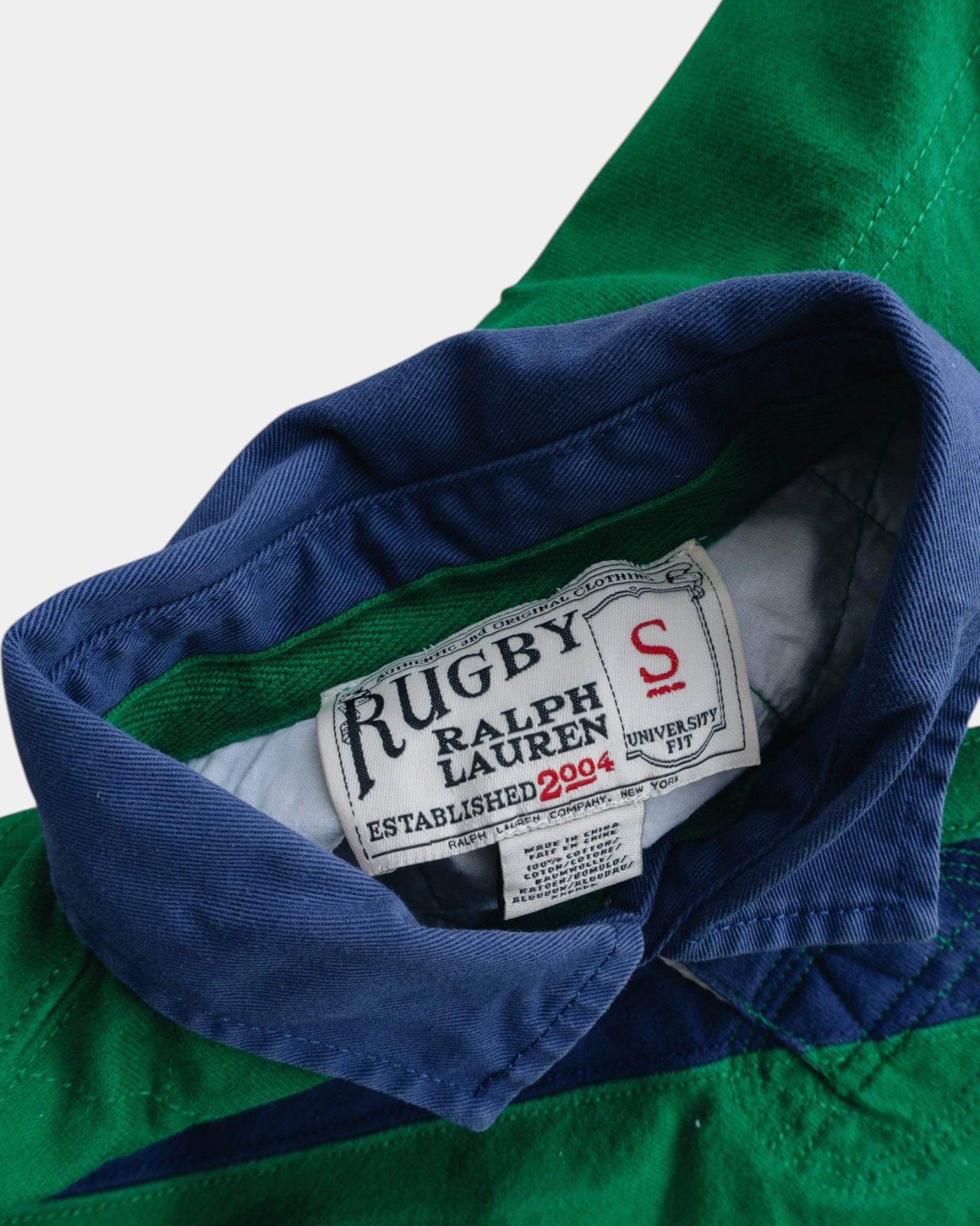 (S) 2000’S VINTAGE POLO RALPH LAUREN RUGBY SHIRT