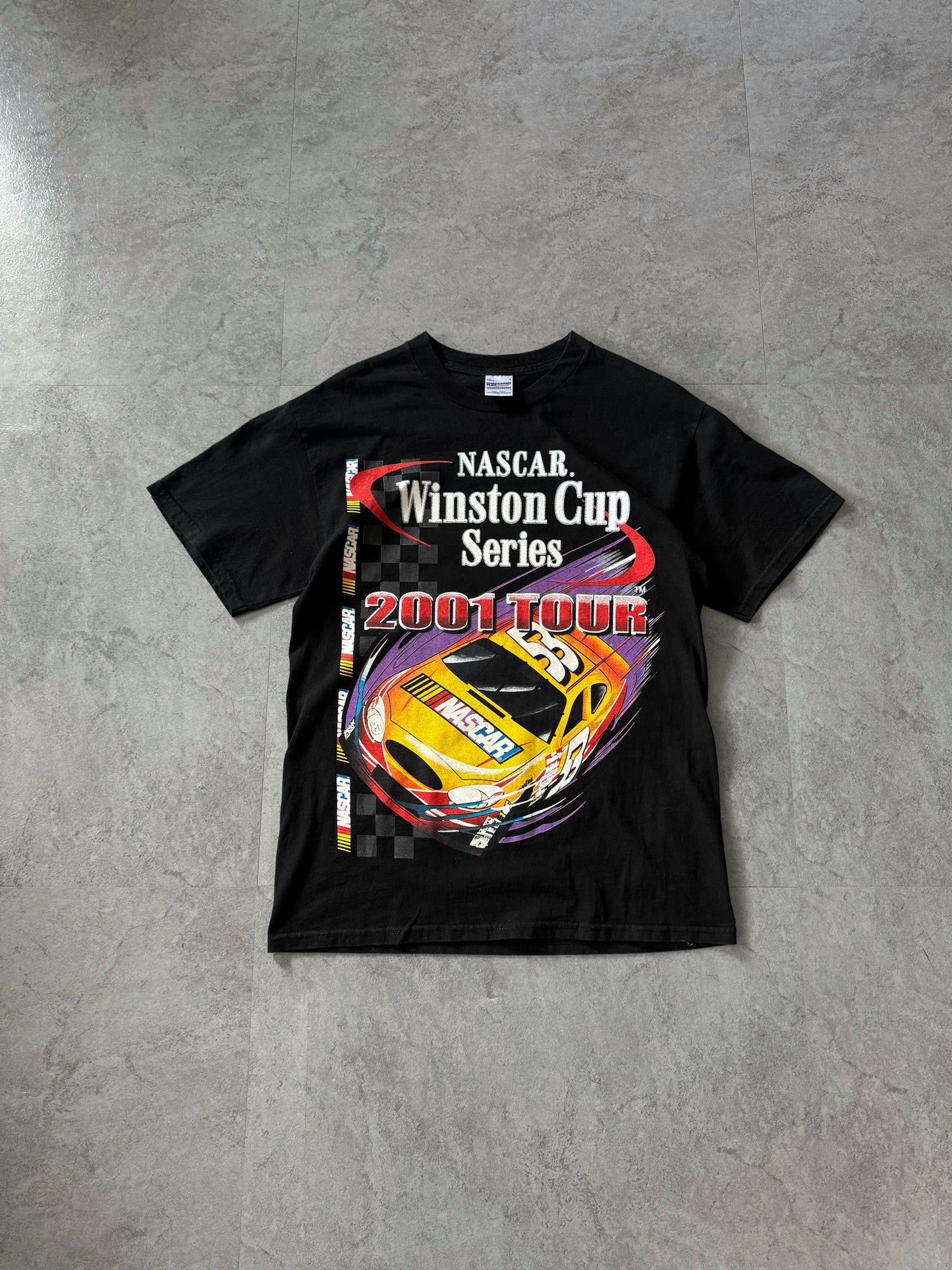 2001 Nascar Racing Winston Cup Tee
