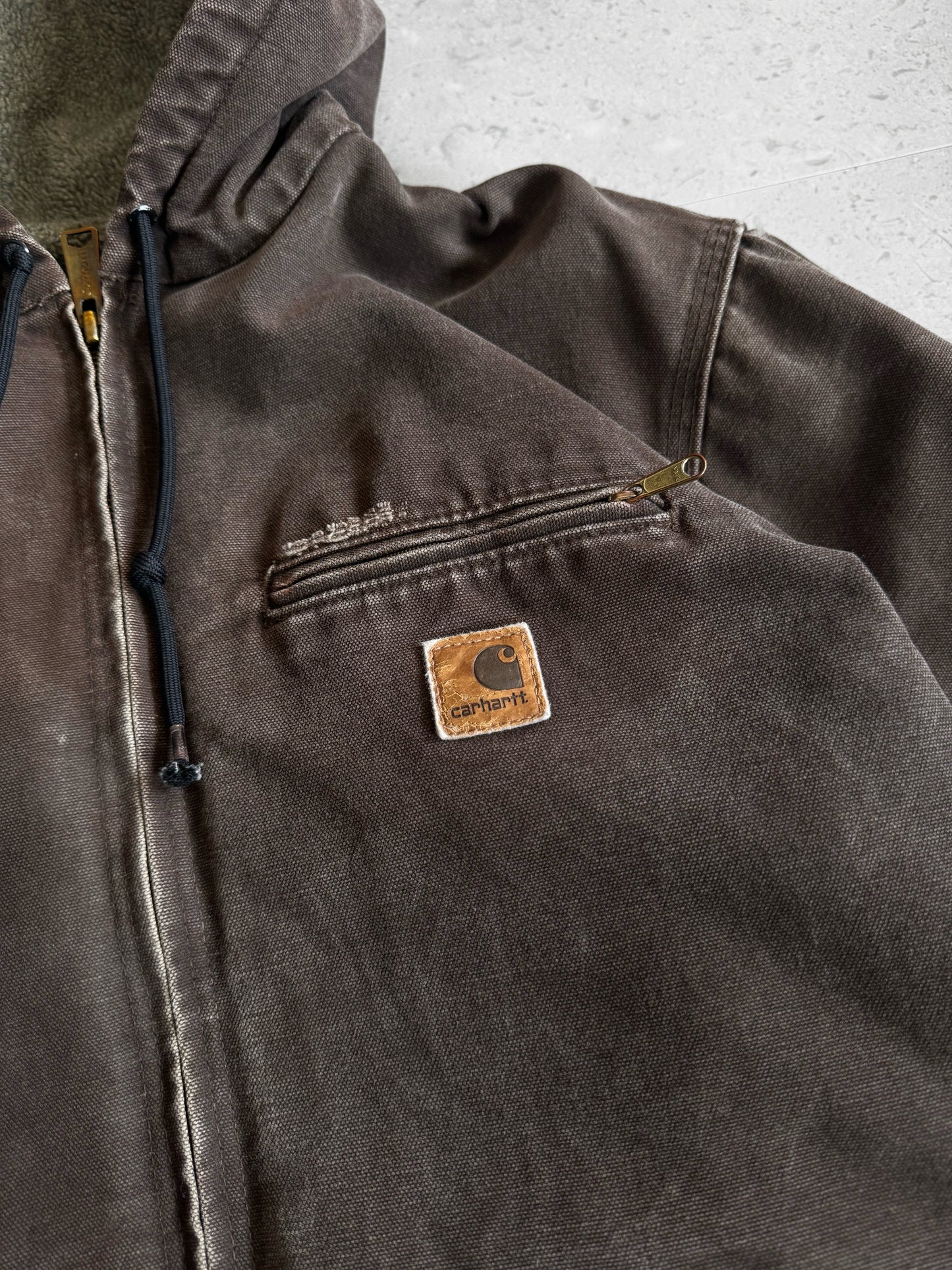 (M) Carhartt Mocca Active Sherpa Jacket