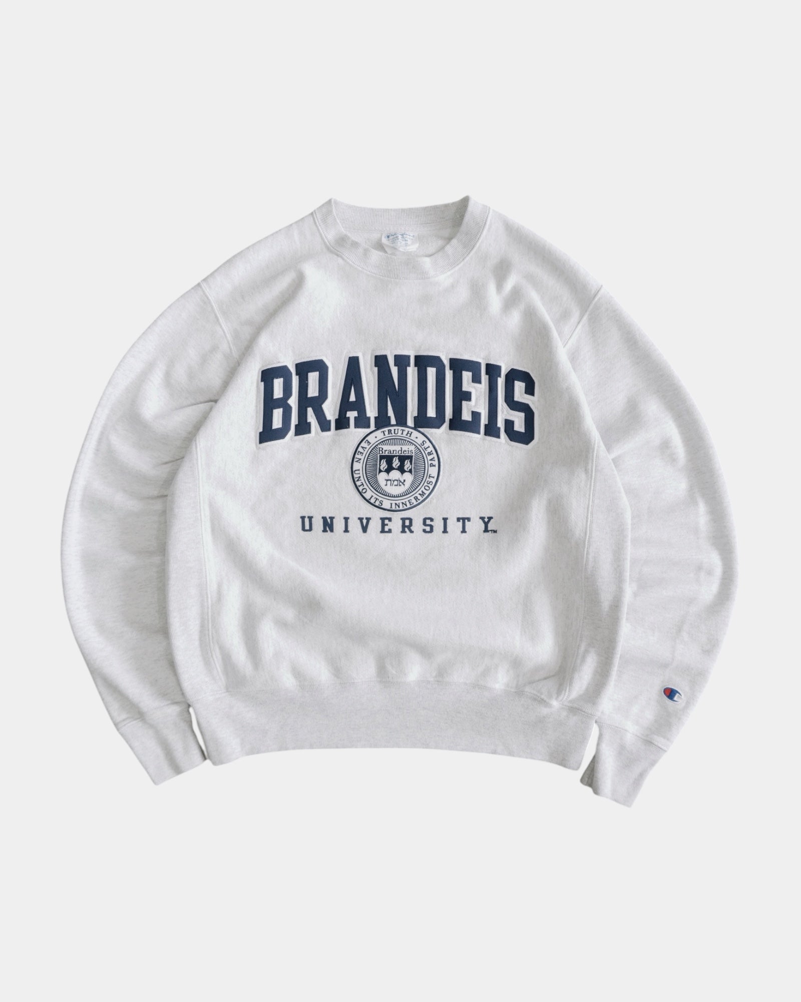 (M) CHAMPION BRANDEIS UNIVERSITY CREWNECK