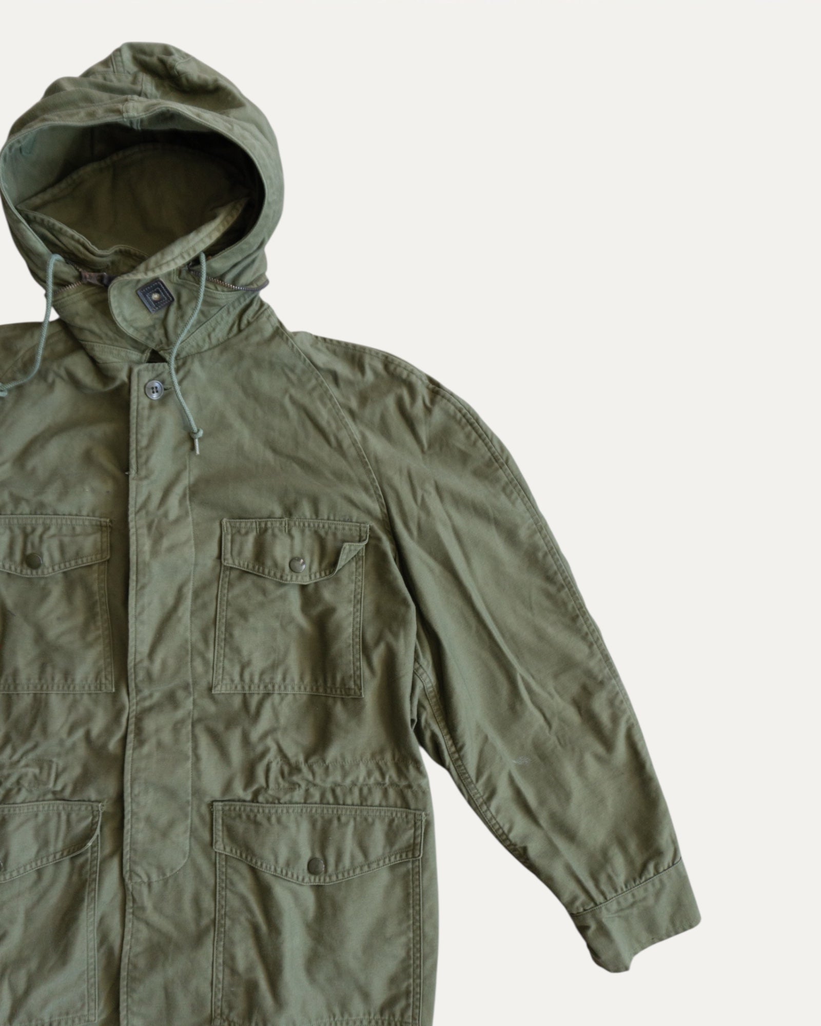 (M) 1960’S VINTAGE ARMY M-65 FIELD JACKET VIETMAN