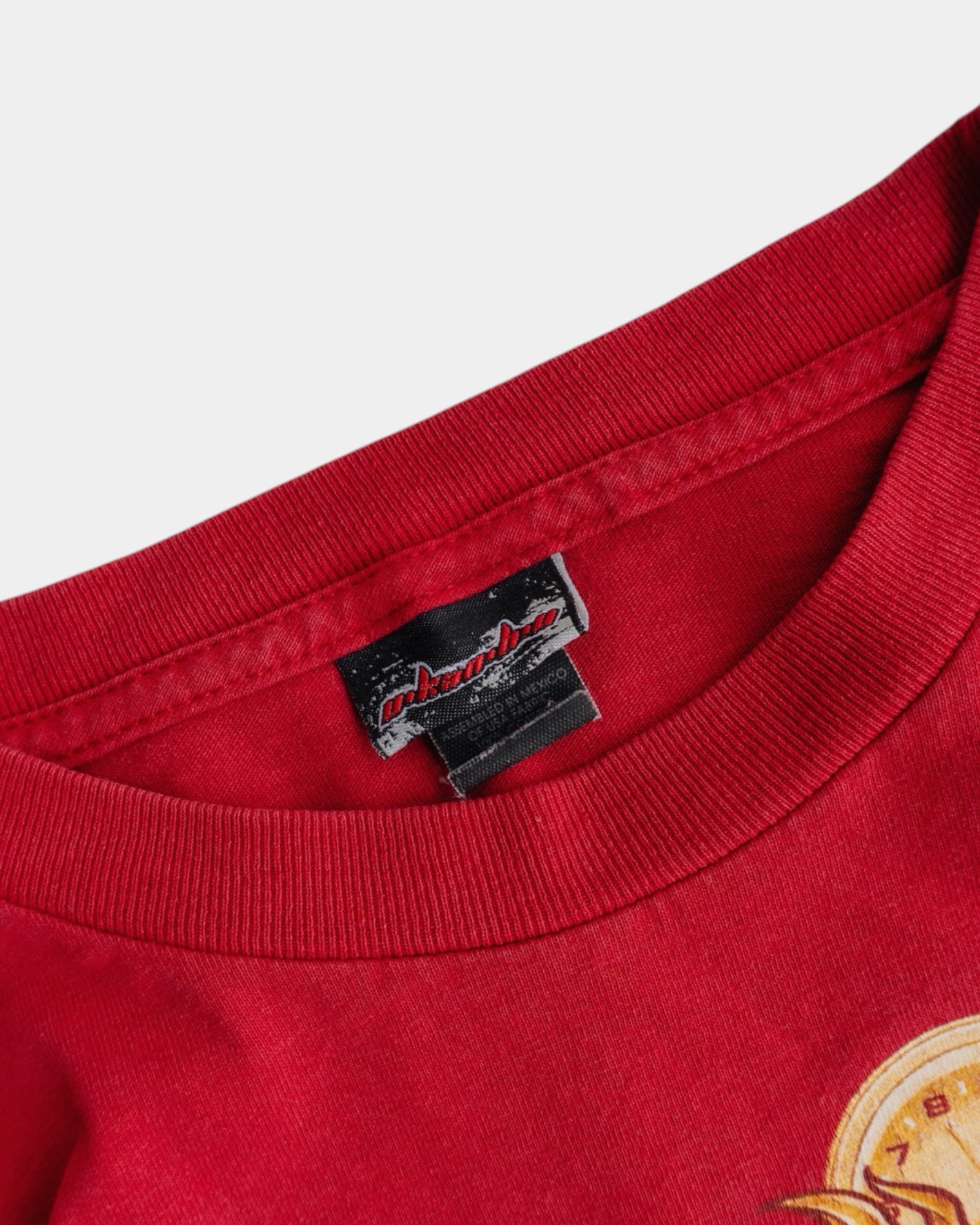 (S) VINTAGE Y2K CAR RACING FLAMES LONG SLEEVE