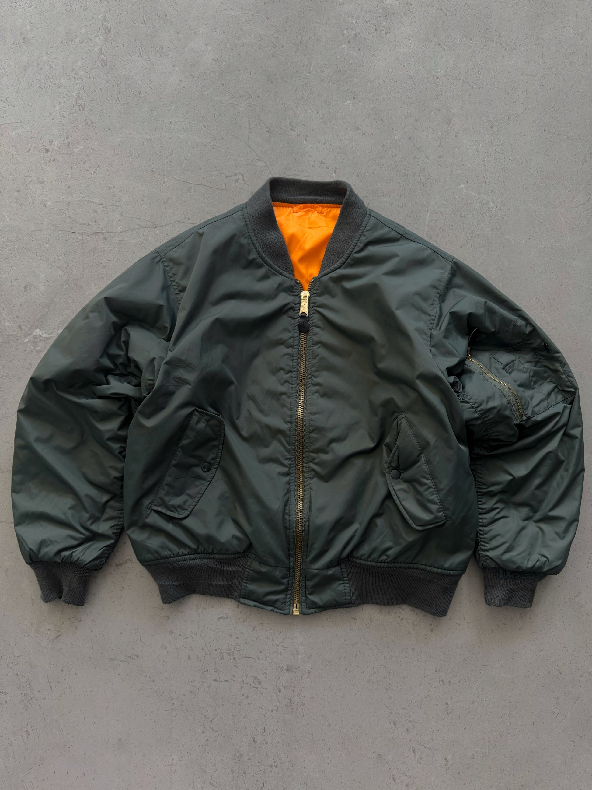 (M) VINTAGE MA-1 FLYERS BOMBER JACKET