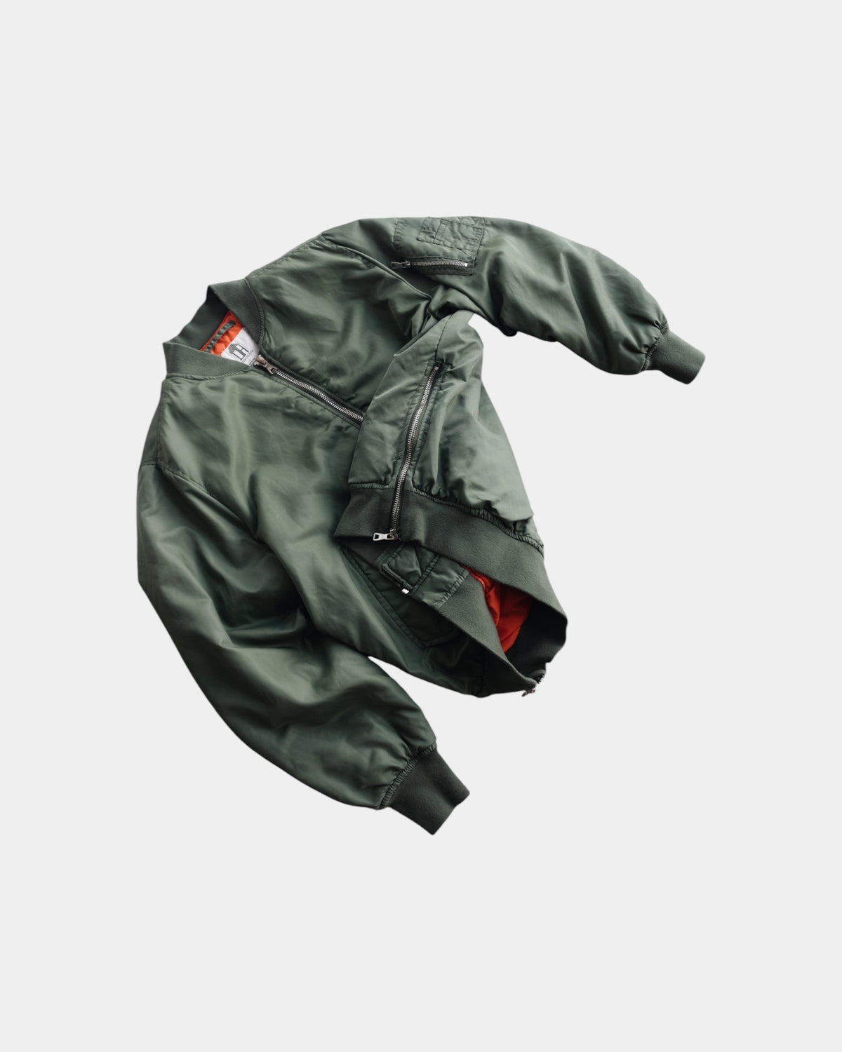 (BOXY L) MA-1 TYPE BOMBER JACKET