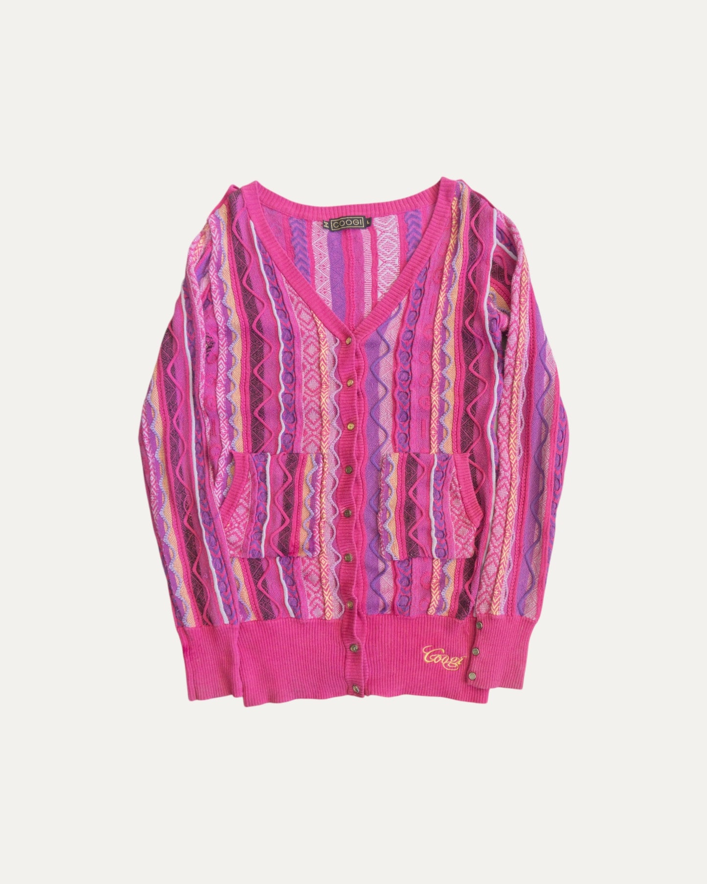 (S) 90’S VINTAGE COOGI CARDIGAN
