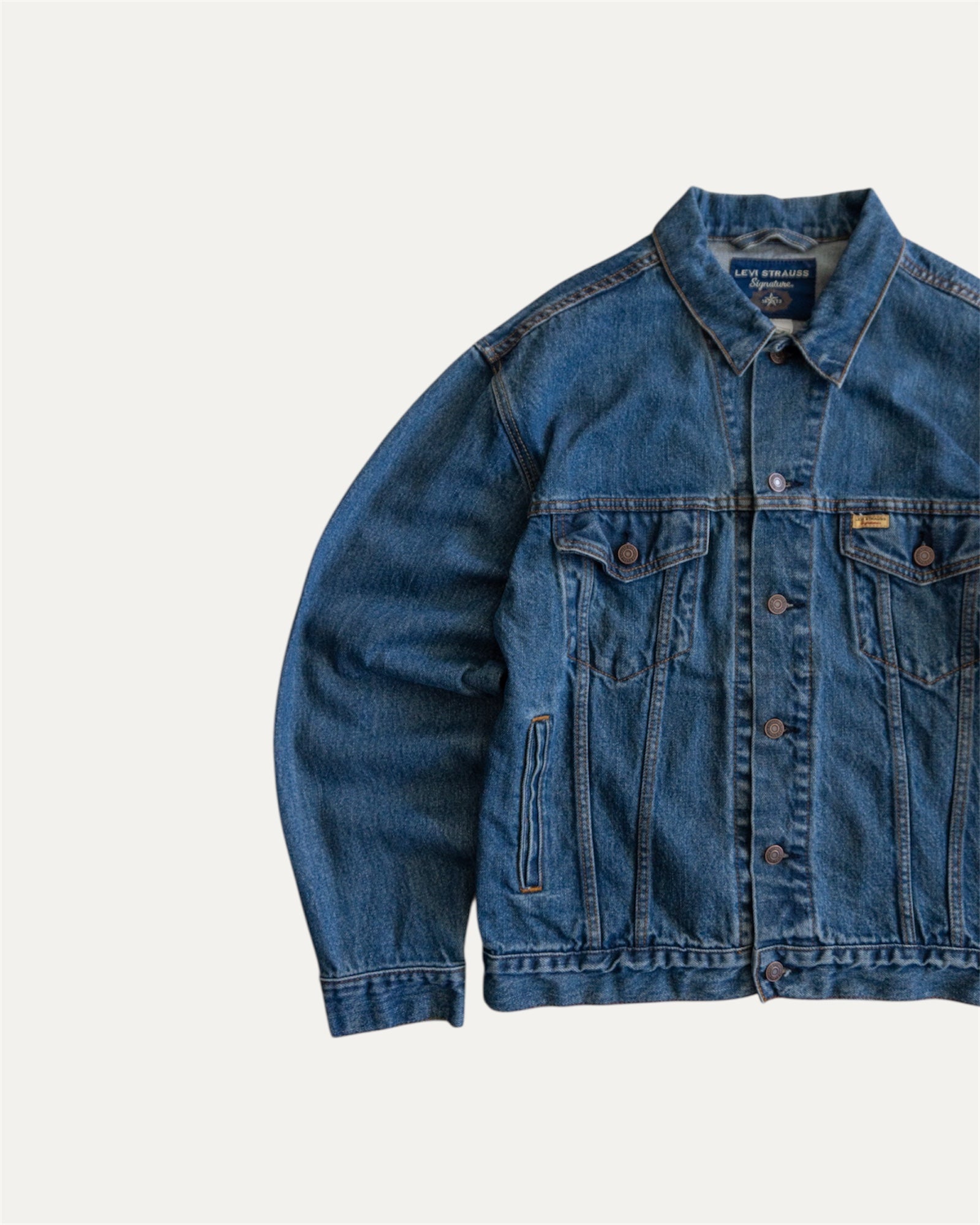 (M) VINTAGE LEVIS DENIM TRUCKER COWBOY JACKET
