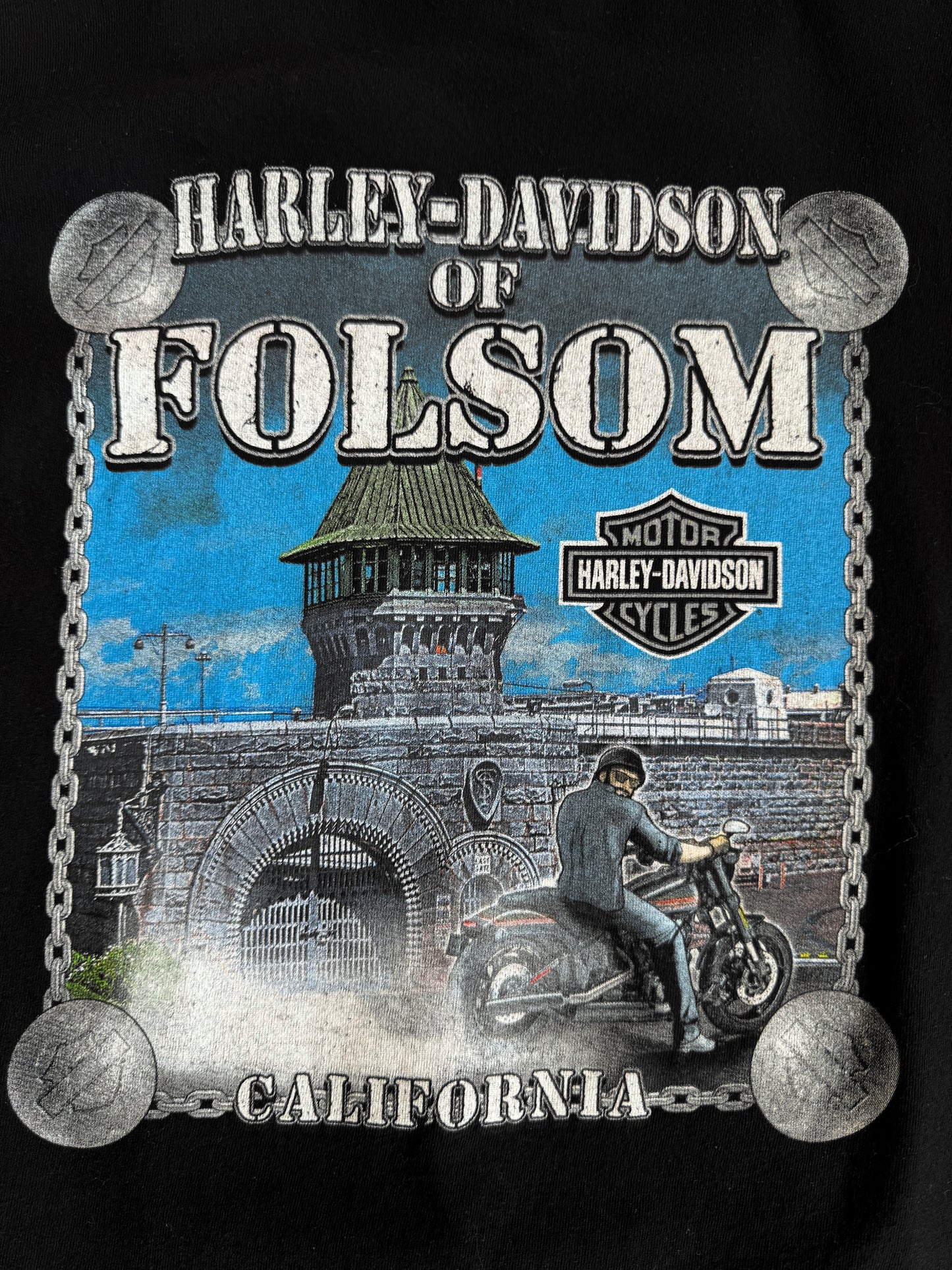 (M) HARLEY DAVIDSON FOLSOM TEE