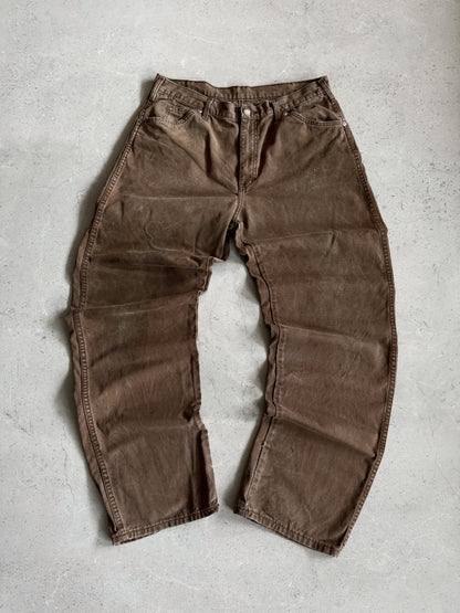 1990’S VINTAGE DICKIES WORKWEAR COFFEE PANTS