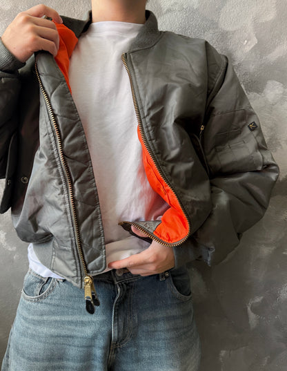 (M) VINTAGE MA-1 FLYING BOMBER JACKET