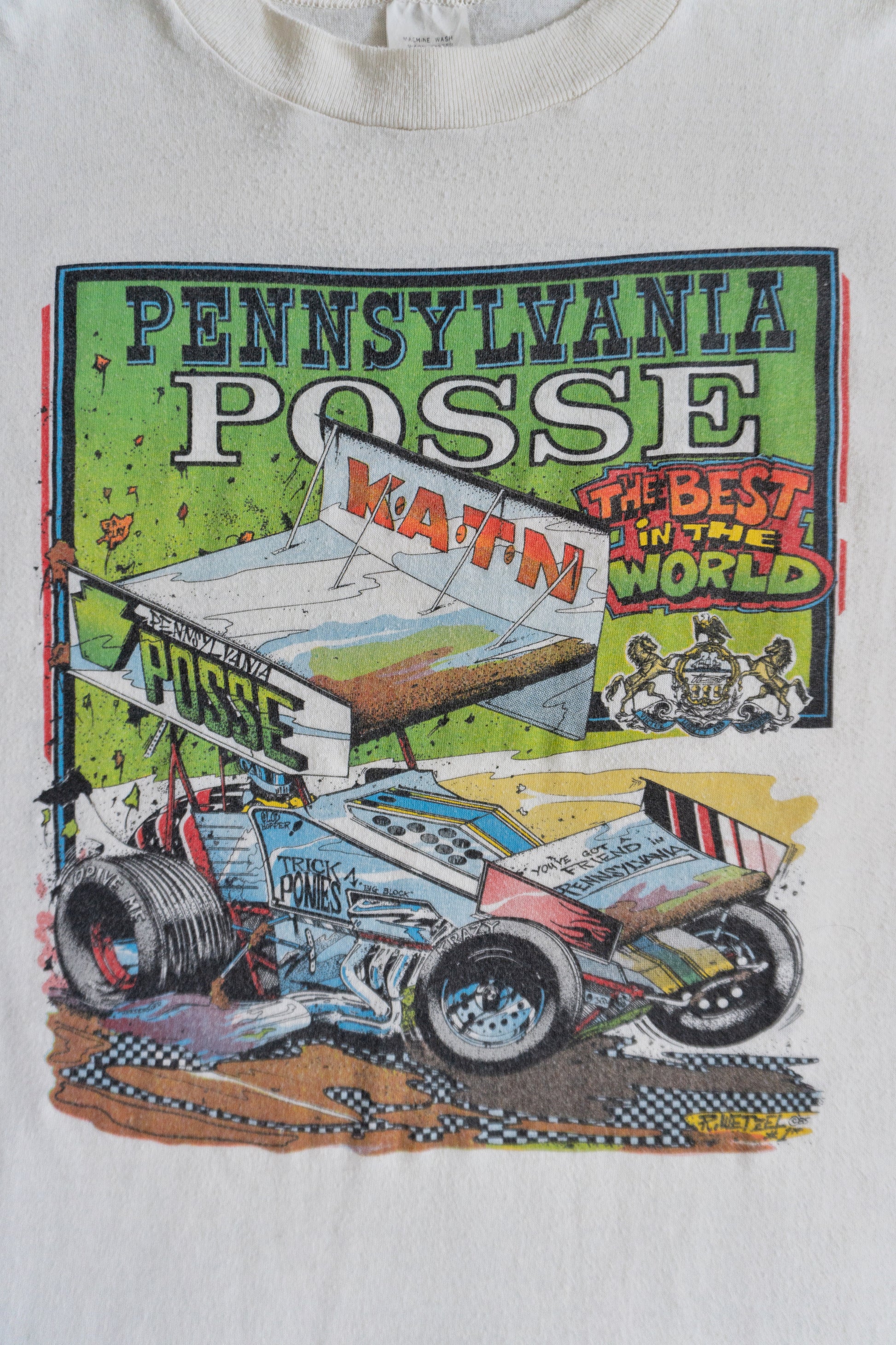 (M) 1980’S PENNSYLVANIA RACING TEE