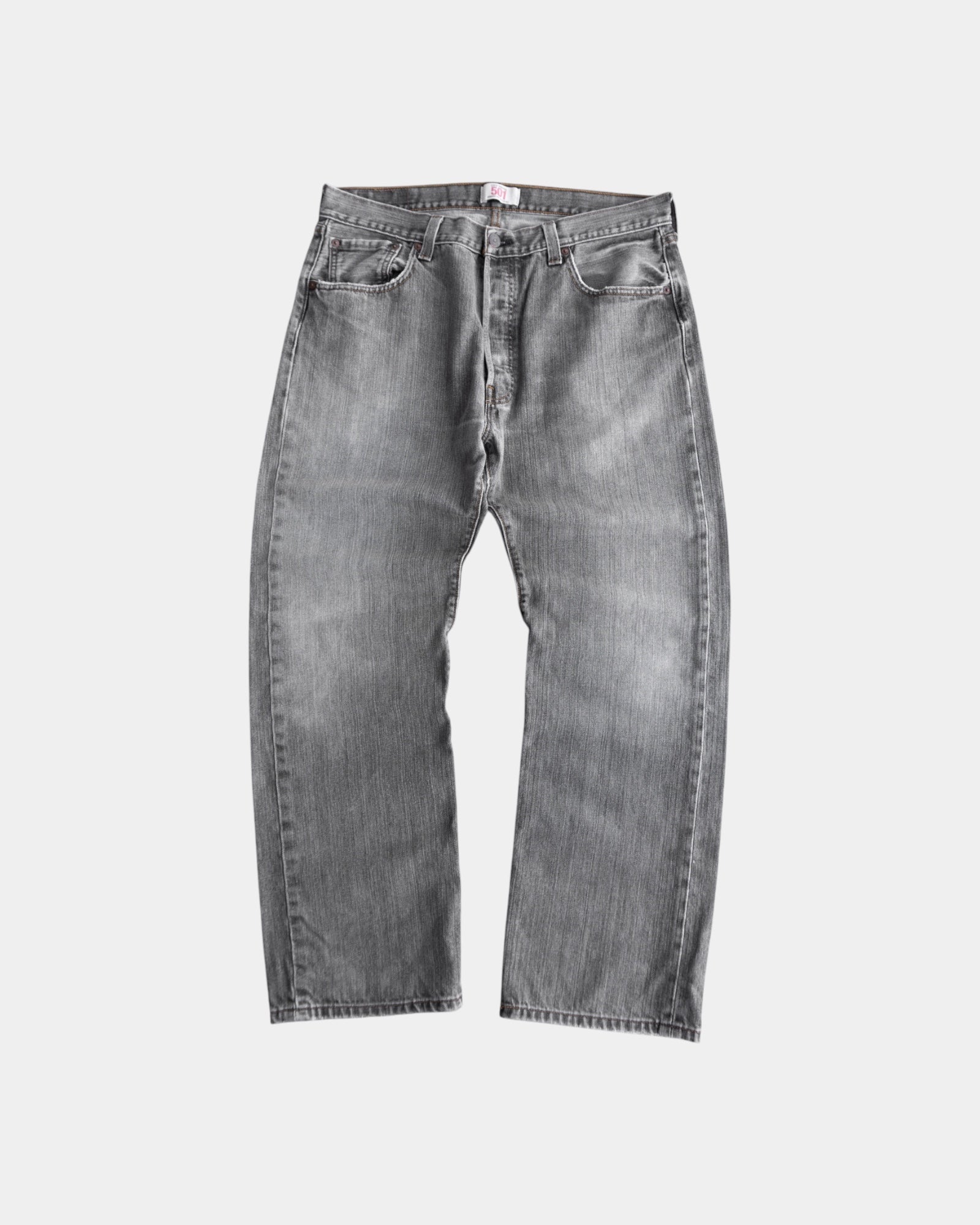 VINTAGE LEVIS 501 GRAY FADED PANTS - 34x32