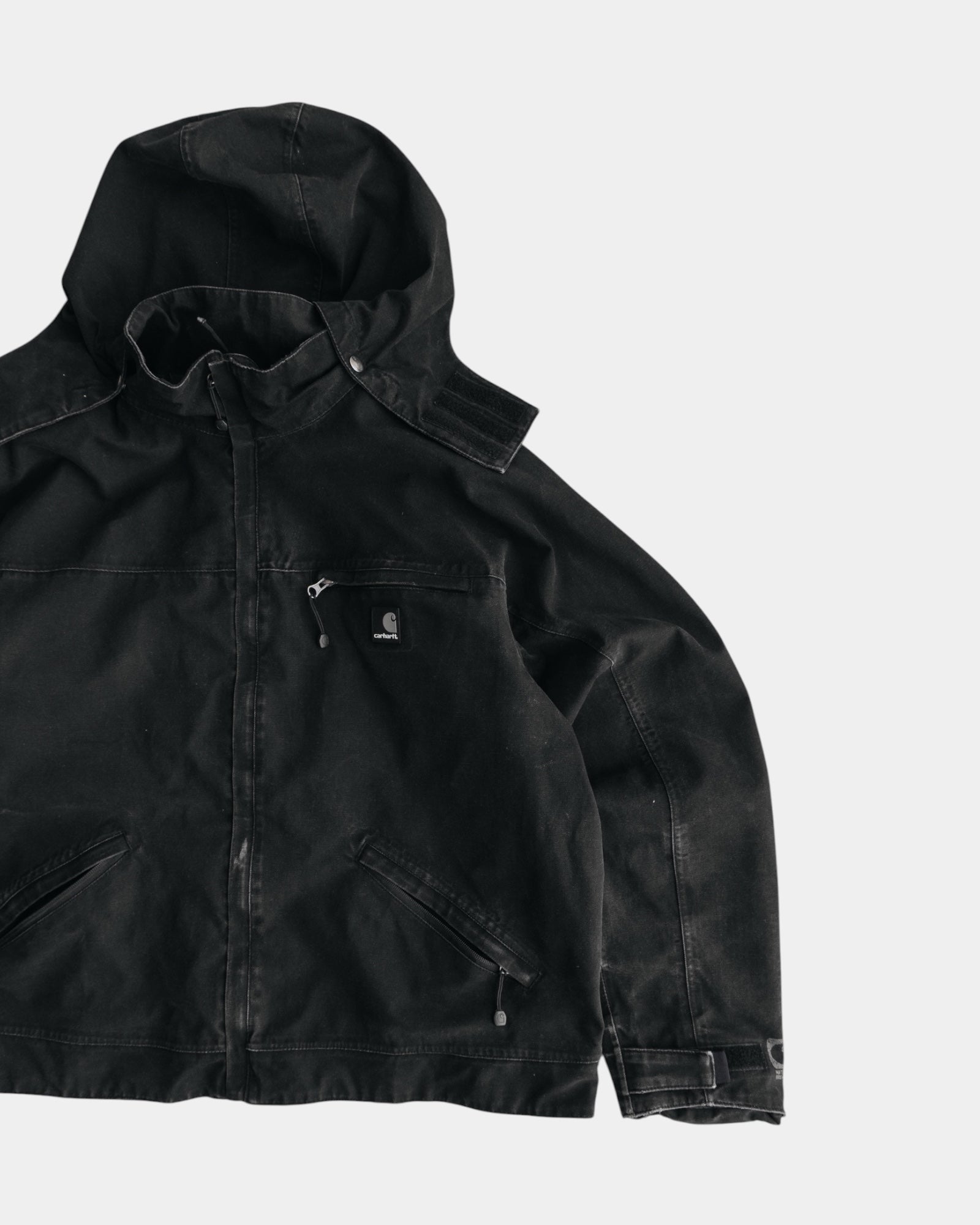 (FIT L) AMAZING CARHARTT WIP BLACK JACKET
