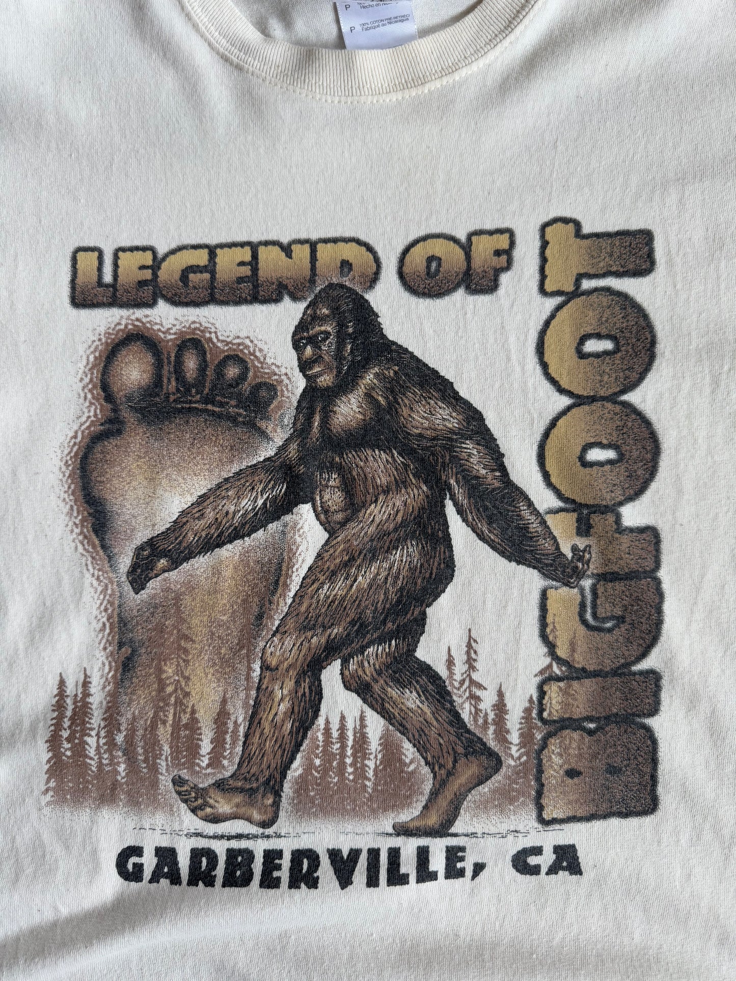 (S) VINTAGE LEGEND OF BIGFOOT TEE