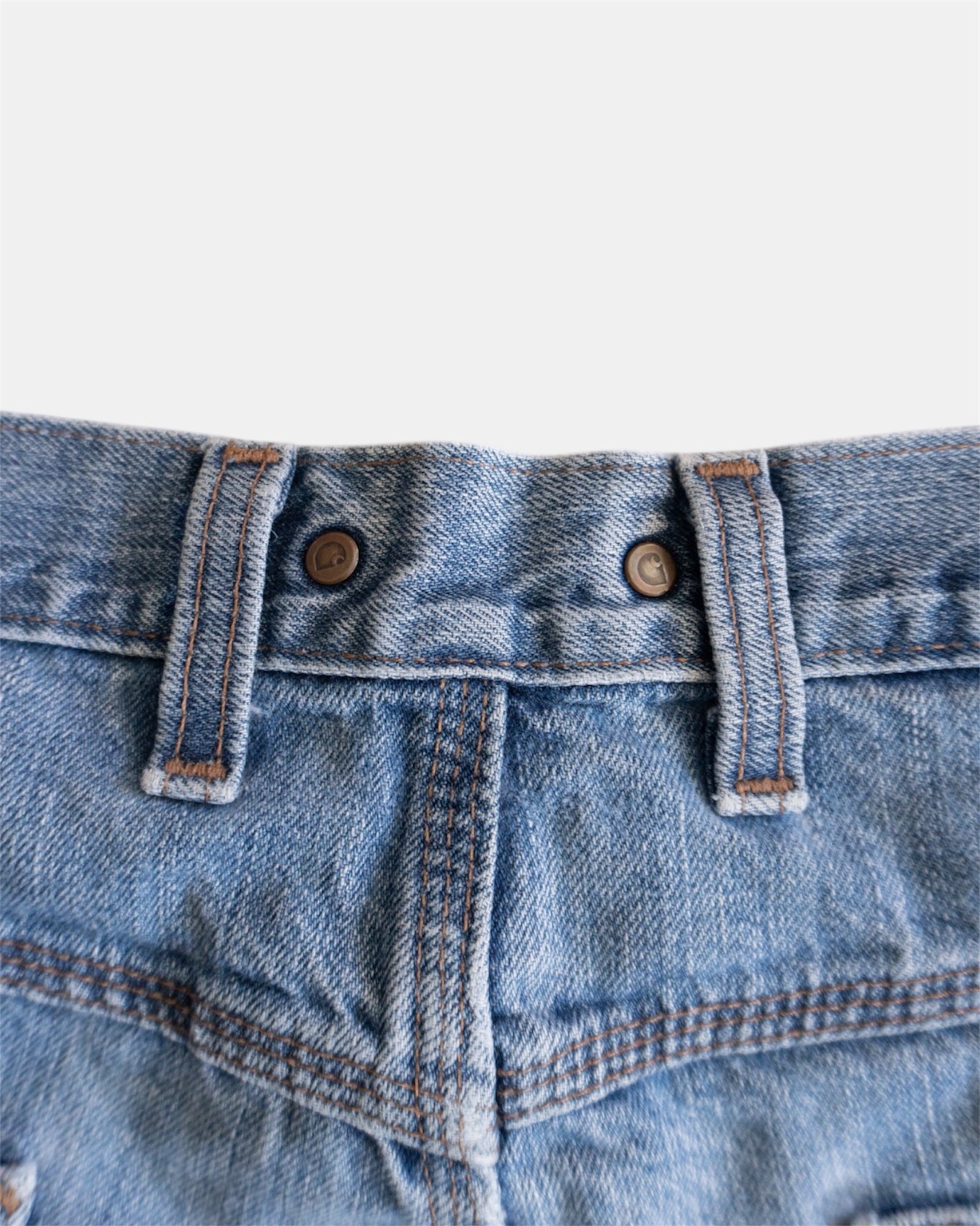 VINTAGE CARHARTT DENIM JORT - 36