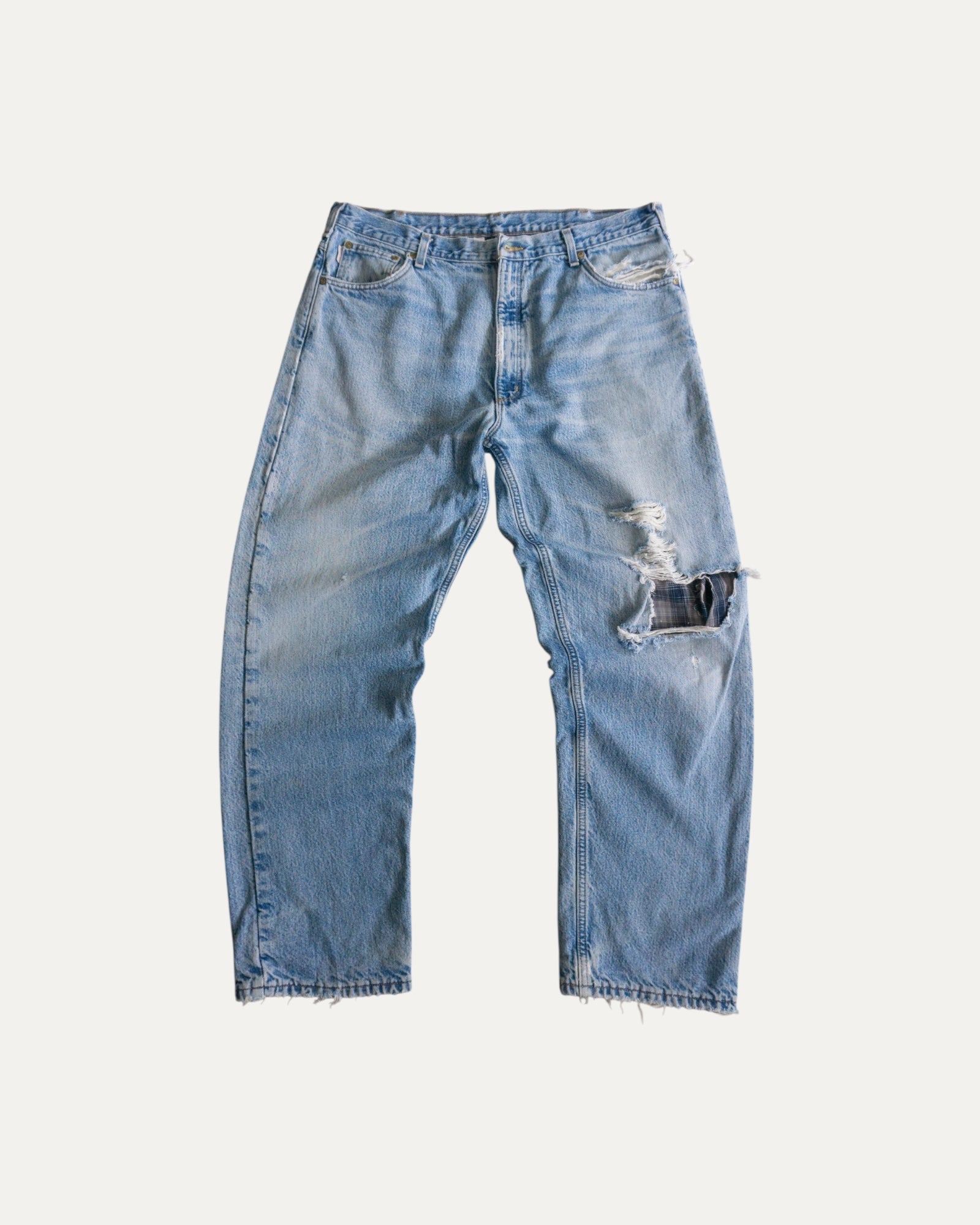 00’S VINTAGE CARHARTT DENIM PANTS - 38x30