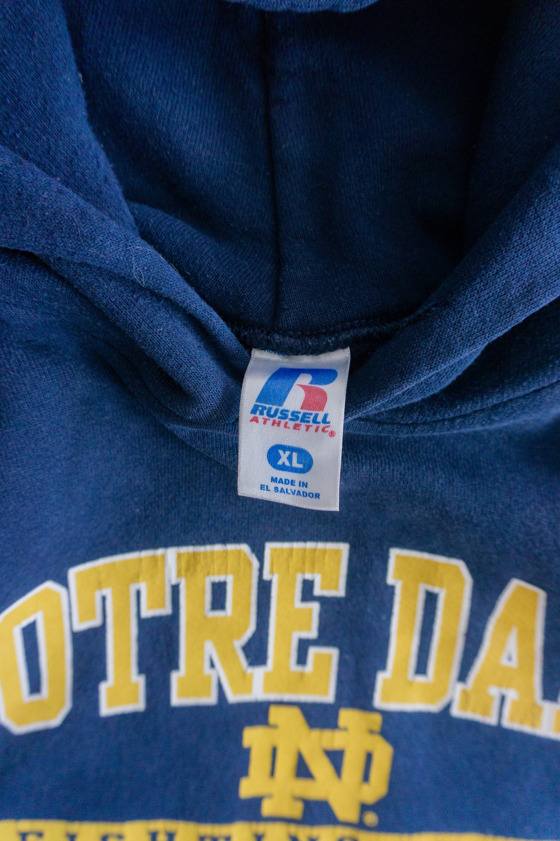 (XL) RUSSELL NOTRE DAME HOODIE