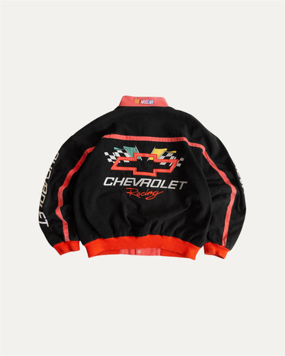 (L) VINTAGE CHEVROLET RACING JACKET