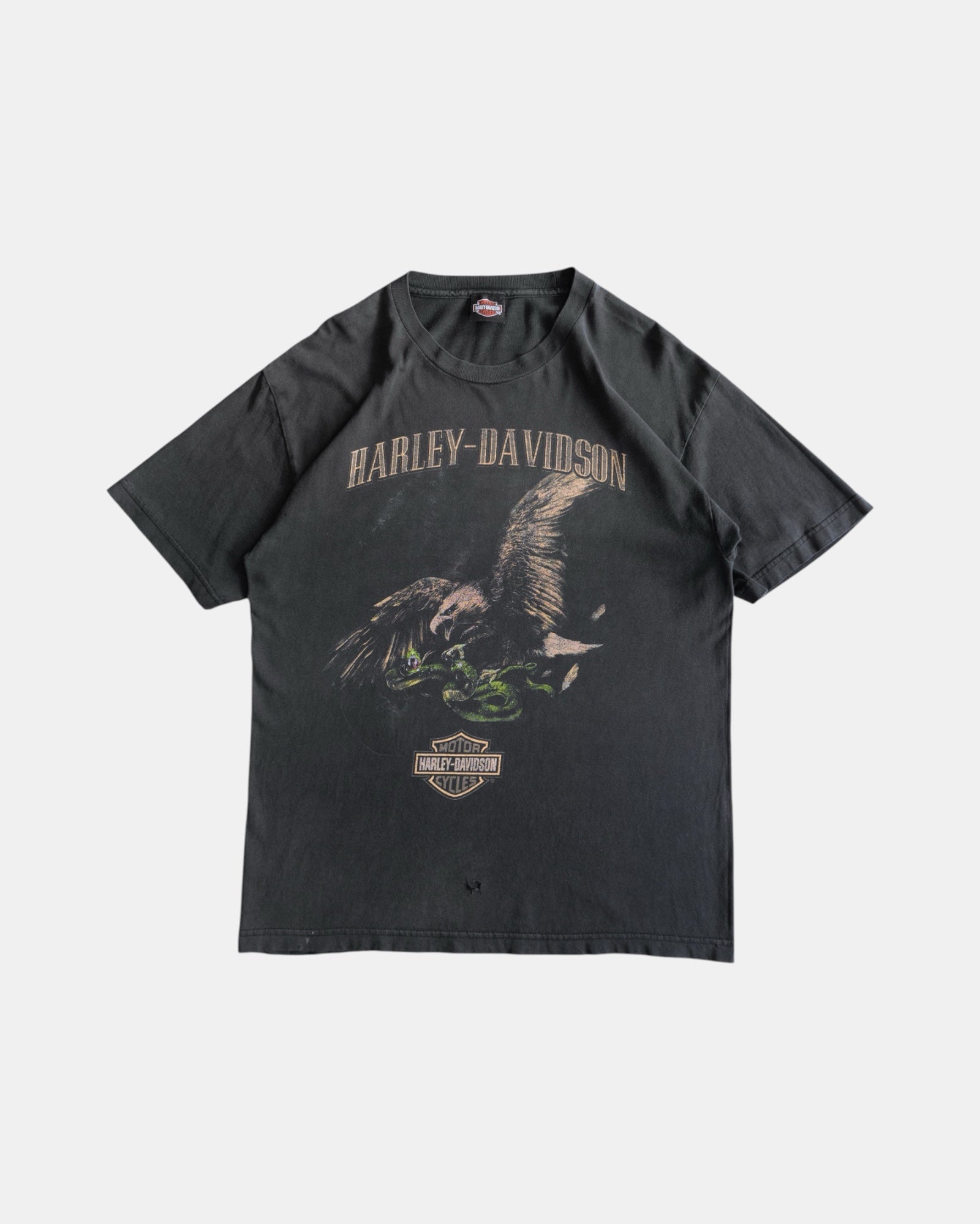 (L) VINTAGE HARLEY DAVIDSON EAGLE SNAKE TEE