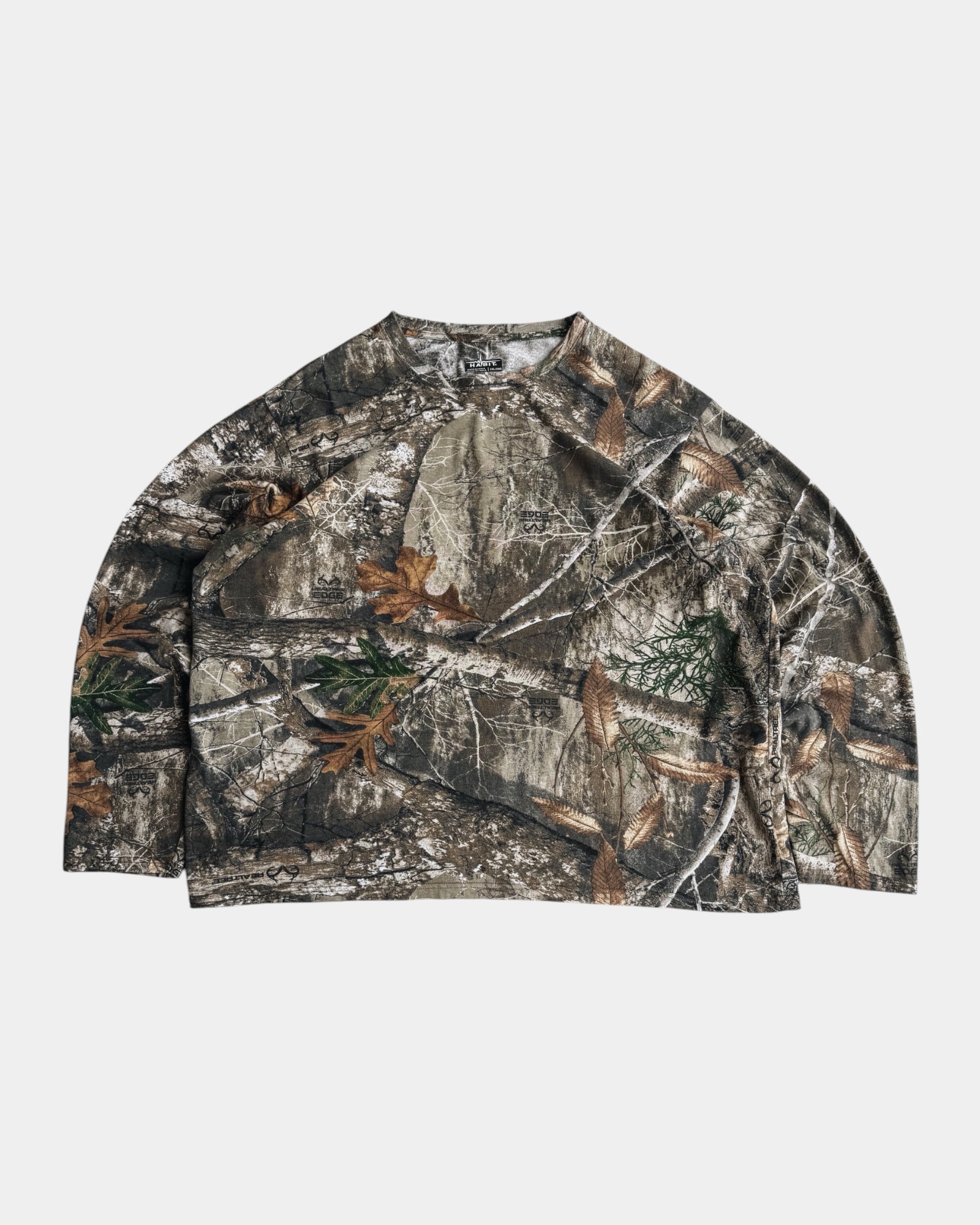 (FIT XL) REALTREE HABIT CAMO LONG SLEEVE
