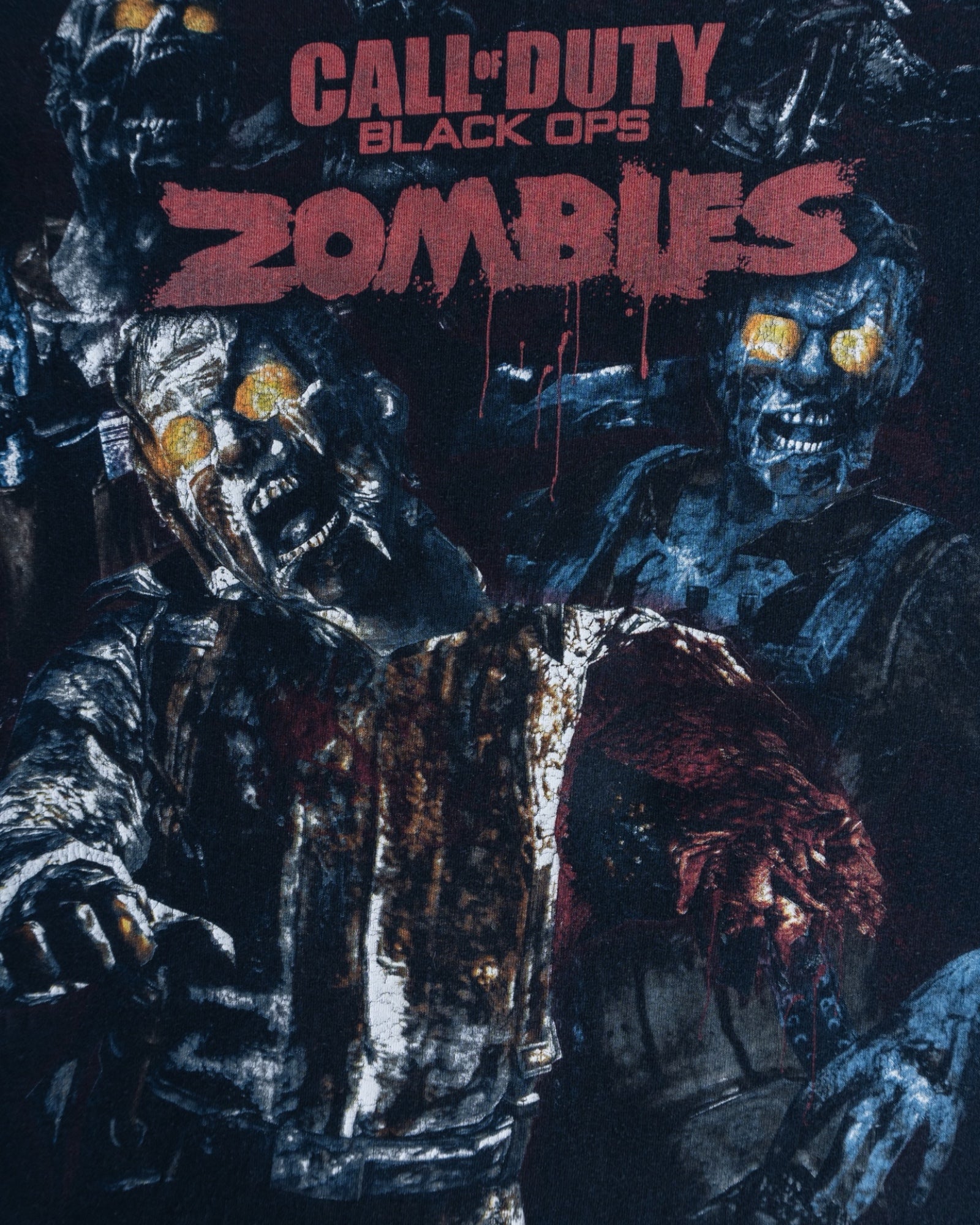 (M) CALL OF DUTY BLACK OPS ZOMBIES AOP TEE