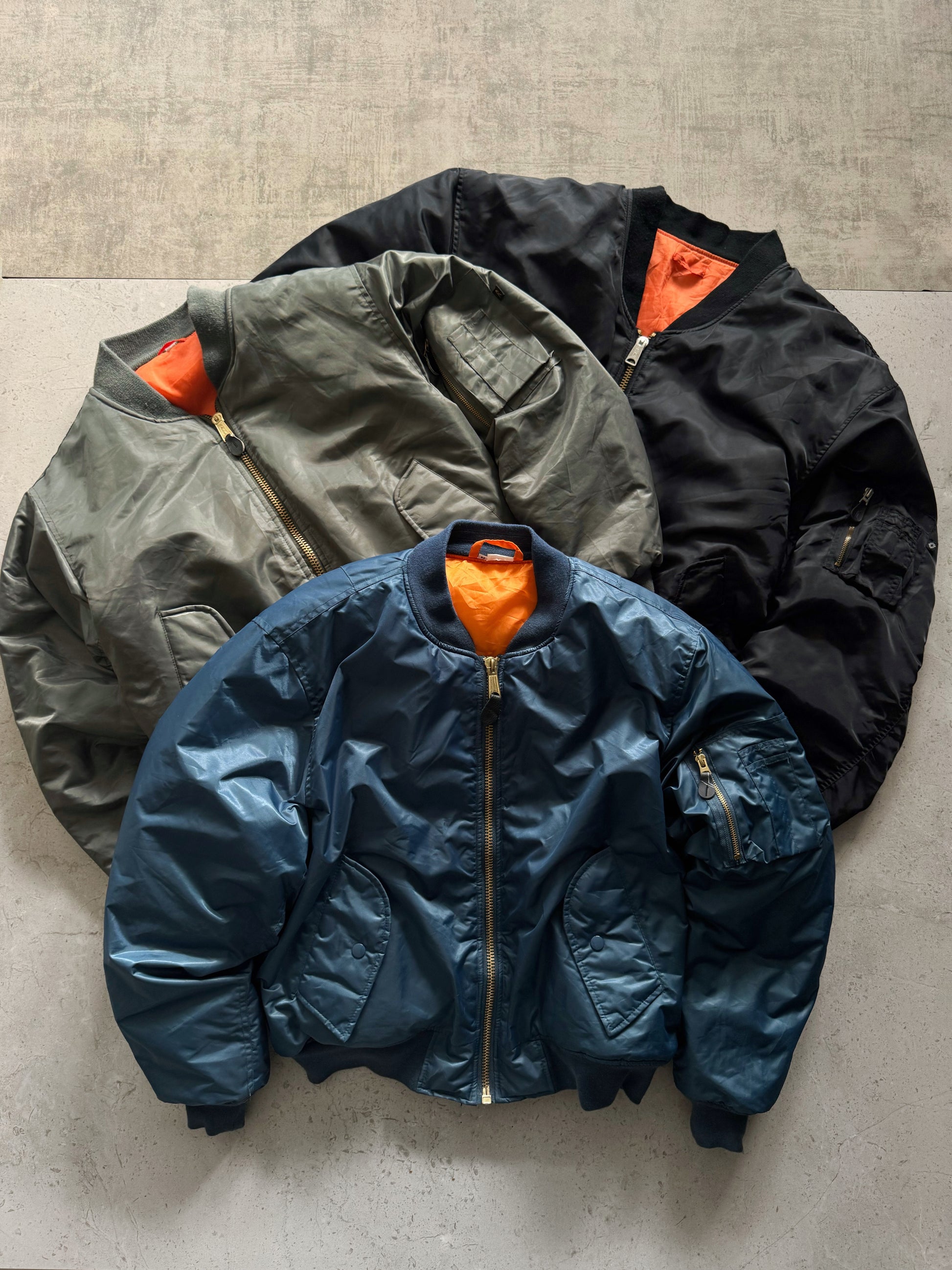 (XL) MA-1 FLYERS BOMBER JACKET