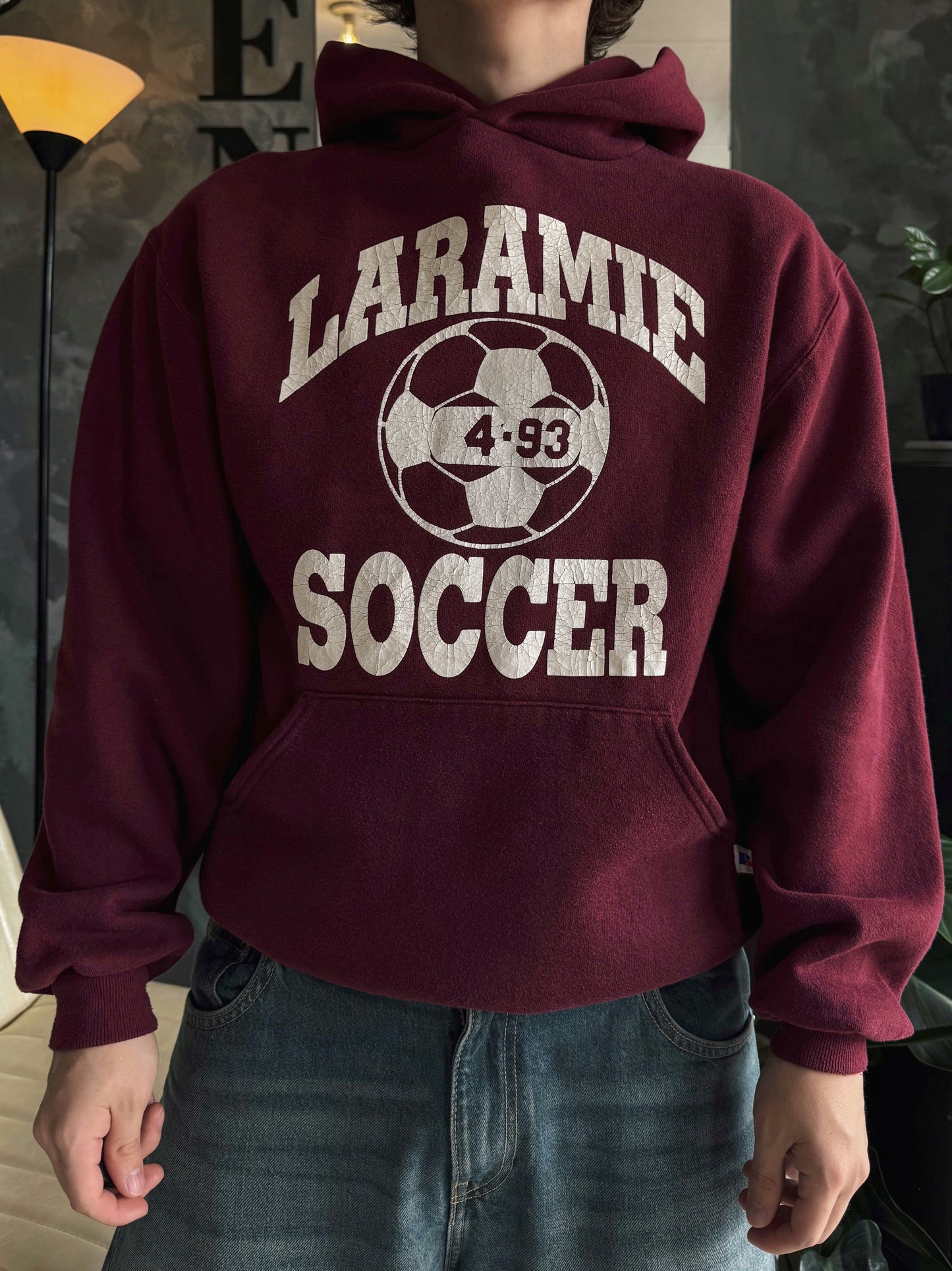 (M) 90’S VINTAGE RUSSELL HOODIE