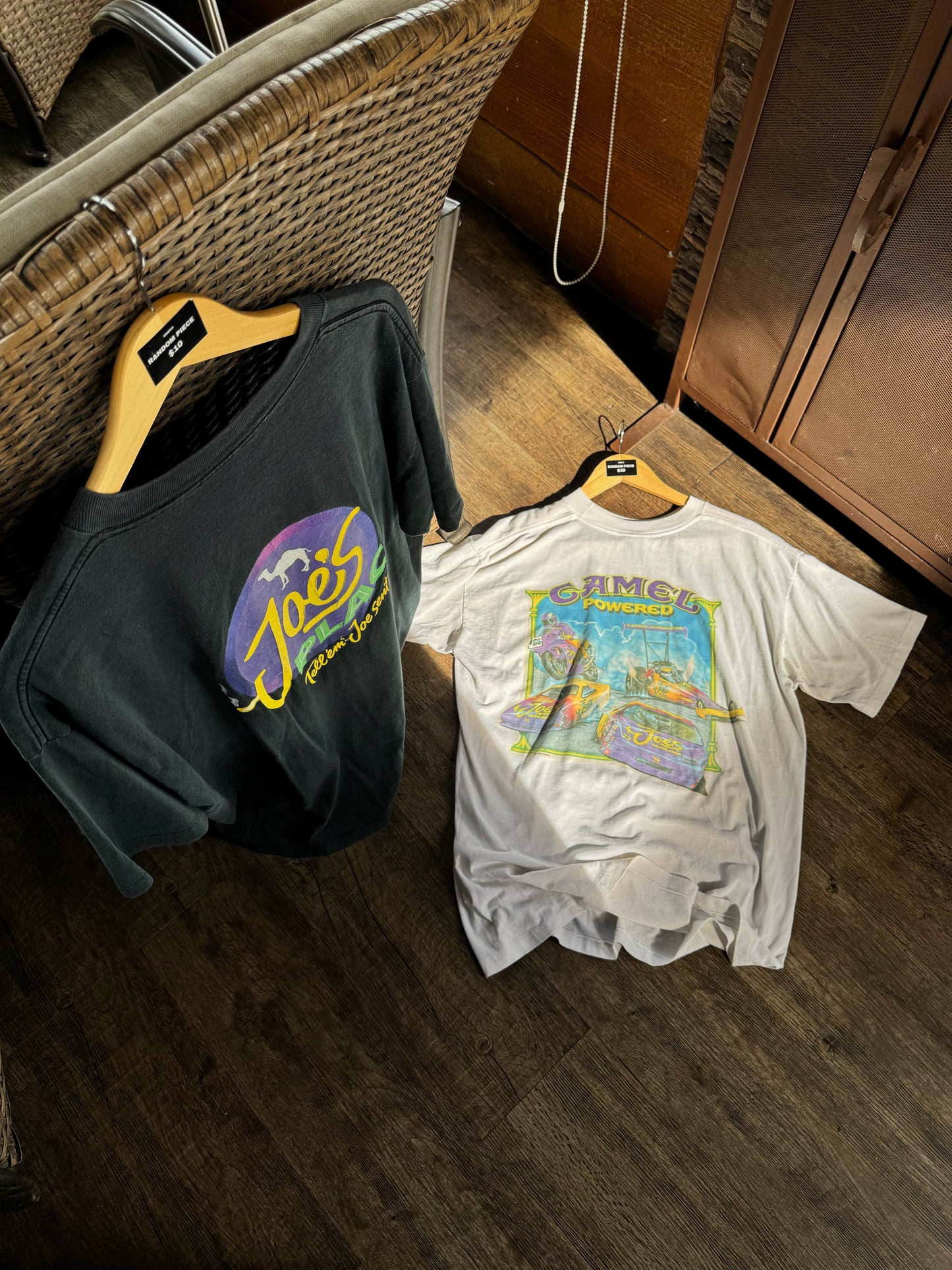 (L) 1990’S VINTAGE CAMEL CIGARRETES POCKET TEE COLLECTION