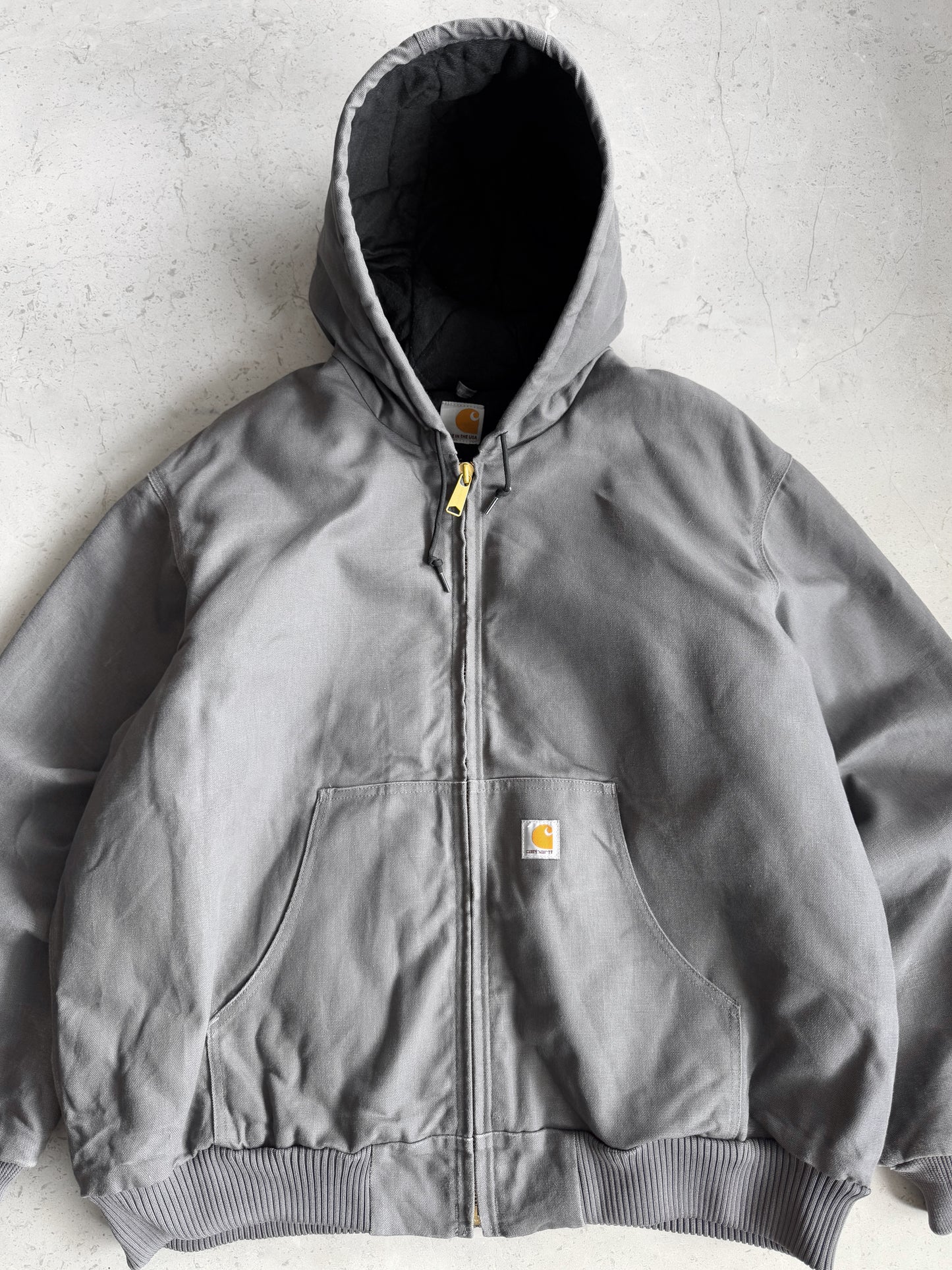 (XL) VINTAGE CARHARTT GRAY ACTIVE JACKET