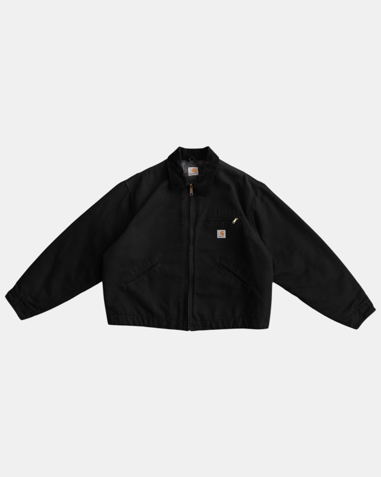 (L/XL) CARHARTT BLACK DETROIT JACKET