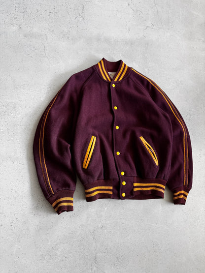 (M) 1950’S VINTAGE HOLLOWAY VARSITY JACKET