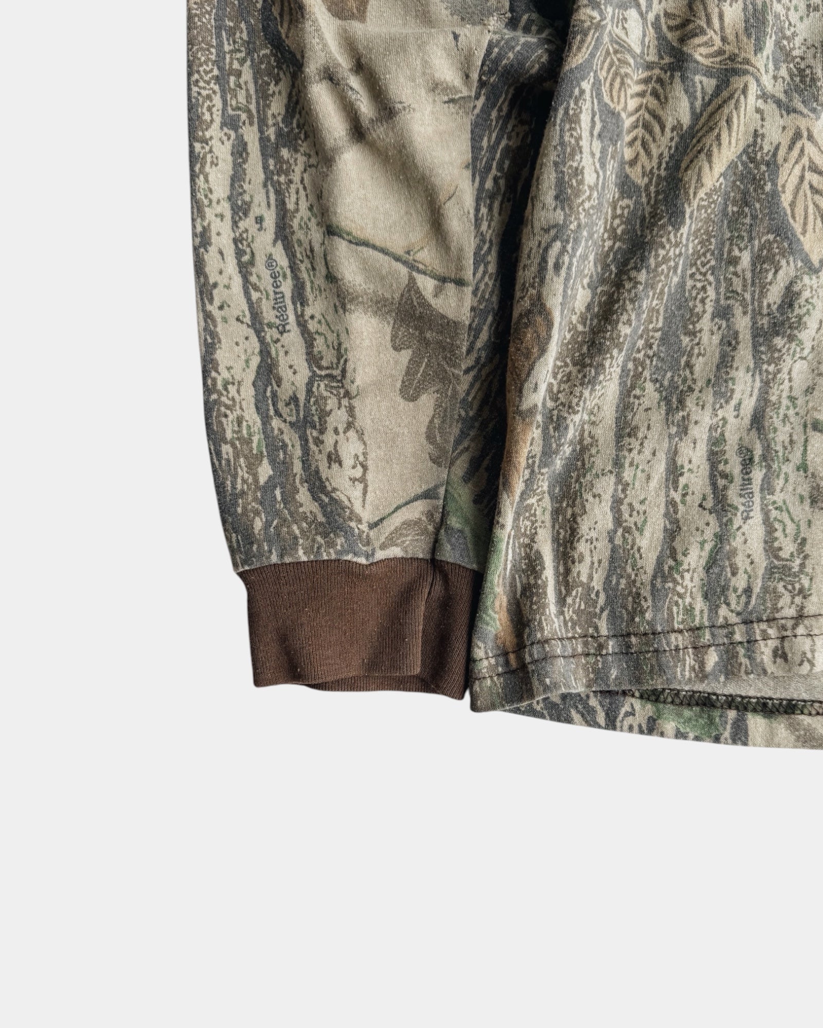 (L) VINTAGE REALTREE CAMO RINGER LONG SLEEVE