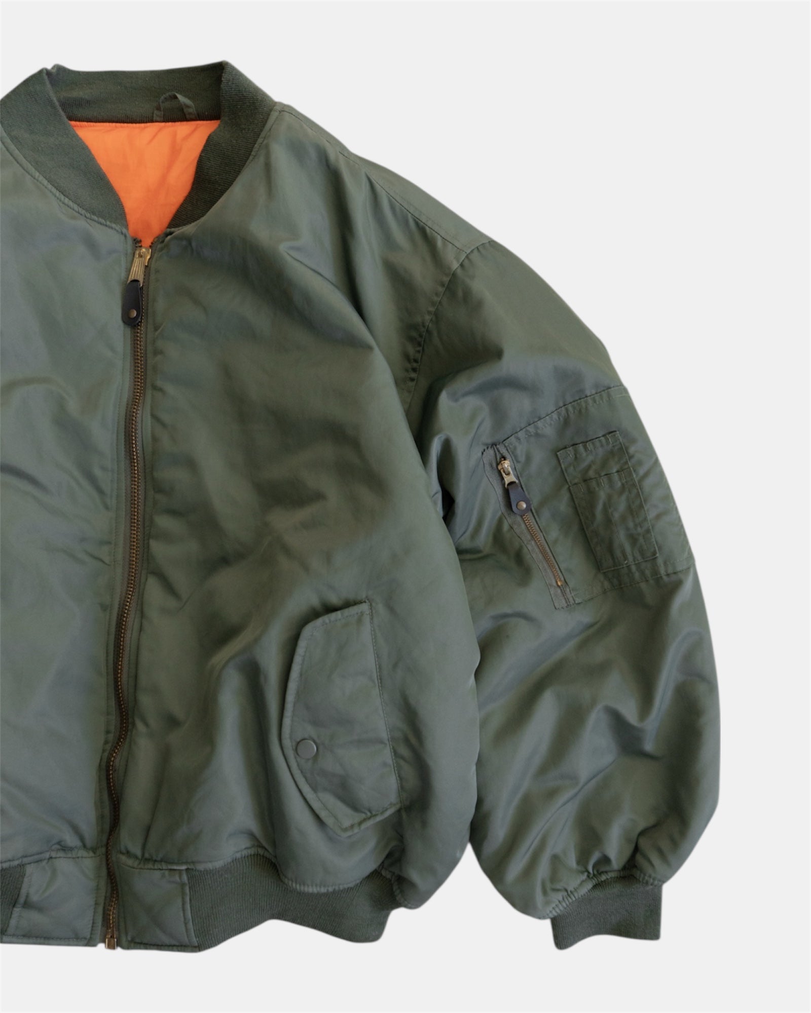 (XXL) VINTAGE MA-1 FLIGHT BOMBER JACKET