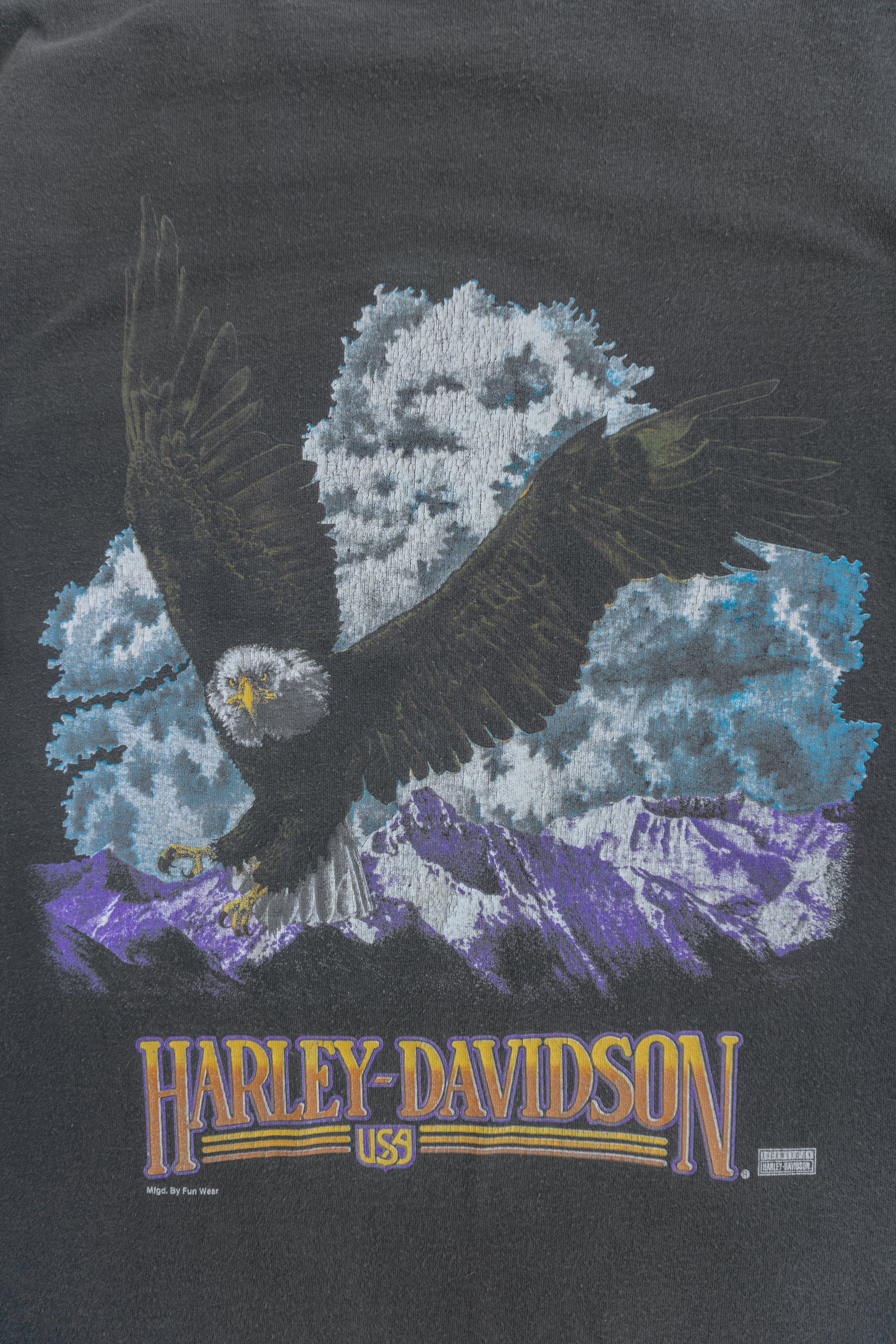 (L) 90’S VINTAGE HARLEY DAVIDSON EAGLE TEE