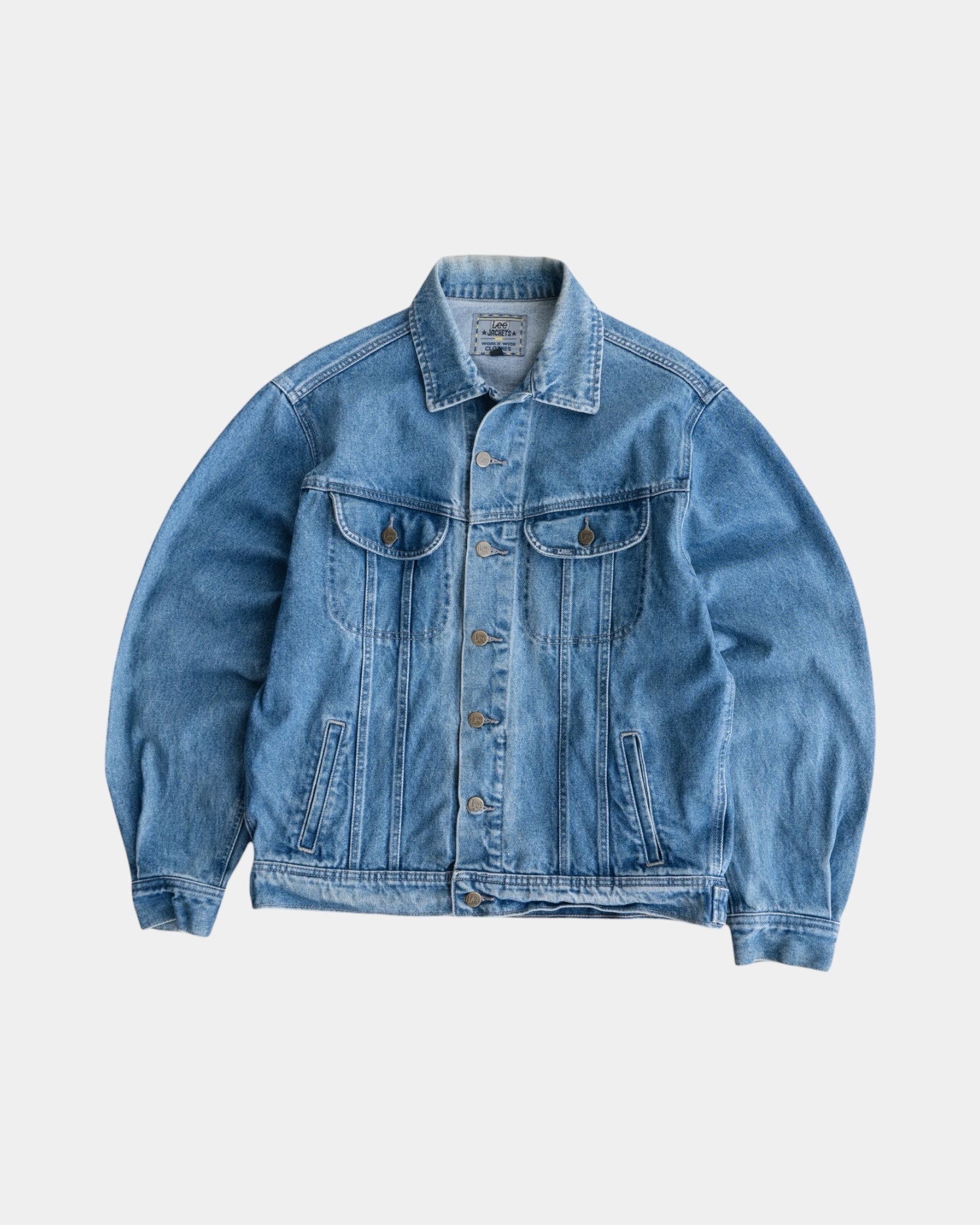 (L) VINTAGE LEE WESTERN DENIM JACKET