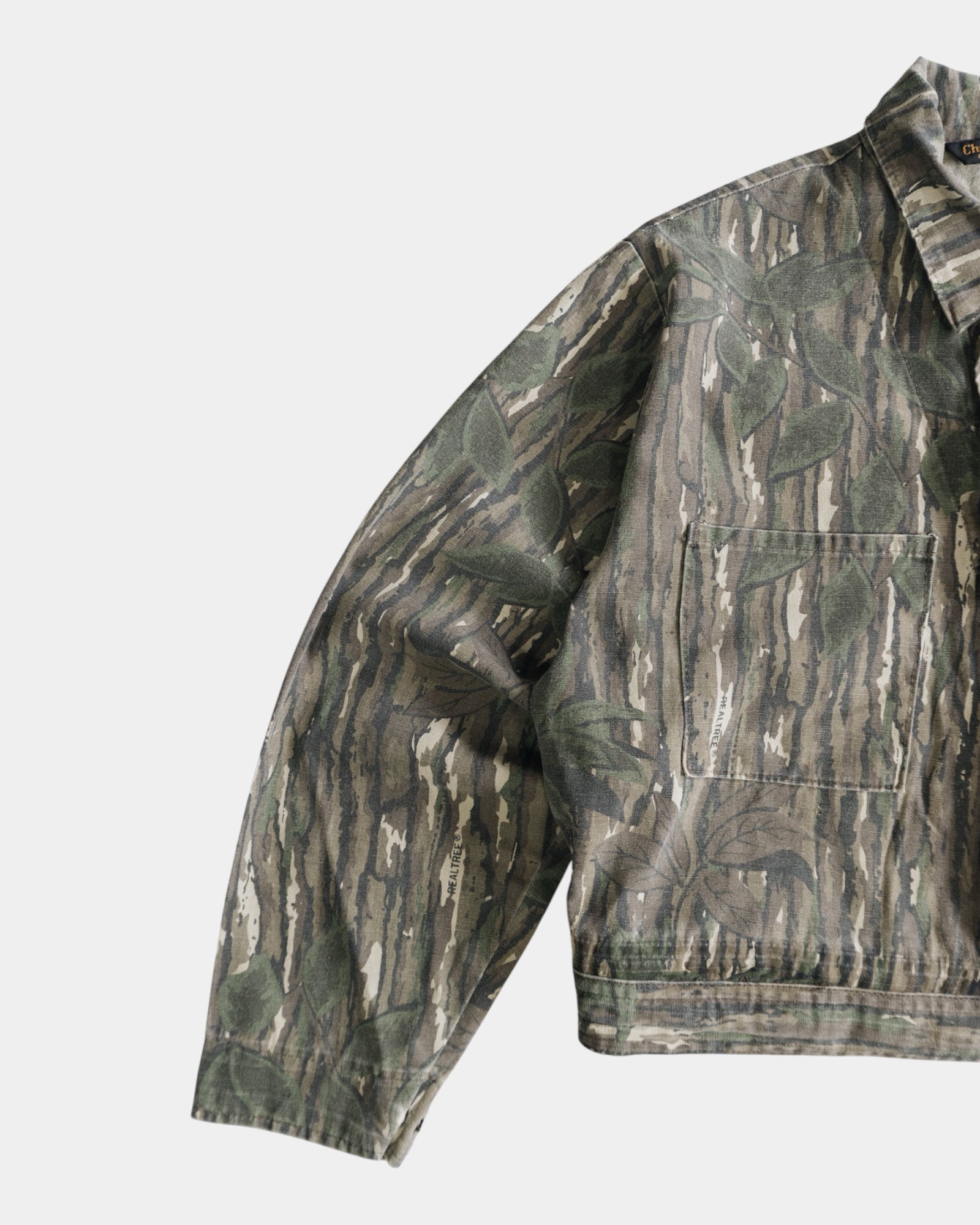 (BOXY M) 80’S VINTAGE REALTREE CAMO WORKWEAR JACKET