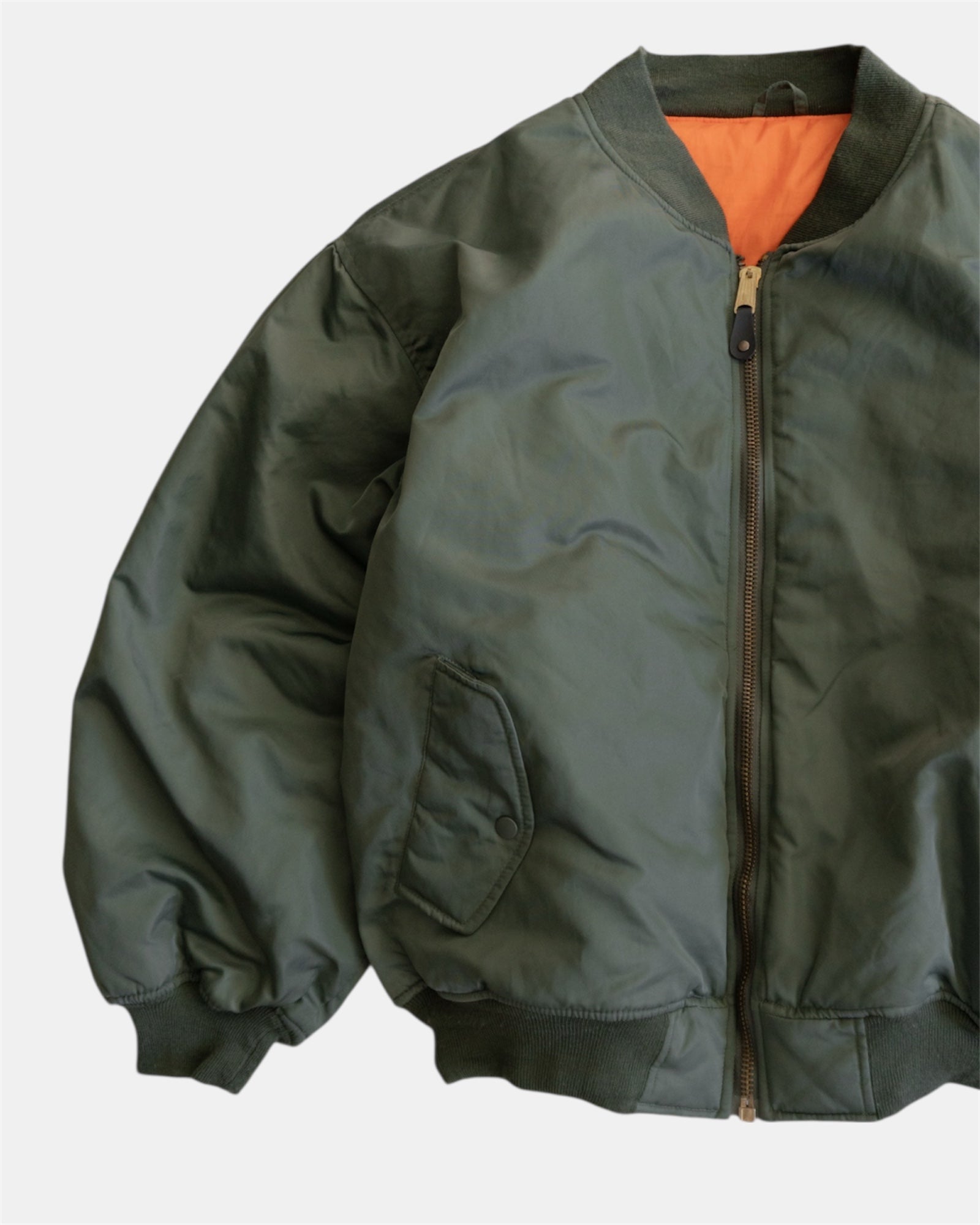 (XXL) VINTAGE MA-1 FLIGHT BOMBER JACKET