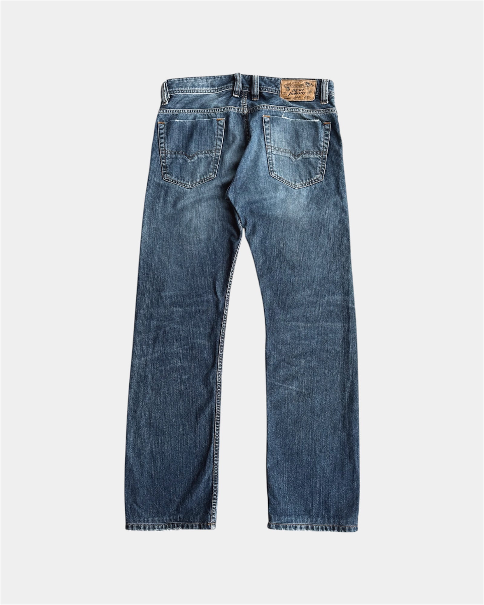 VINTAGE DIESEL WASHED FLARE JEANS - 30x32