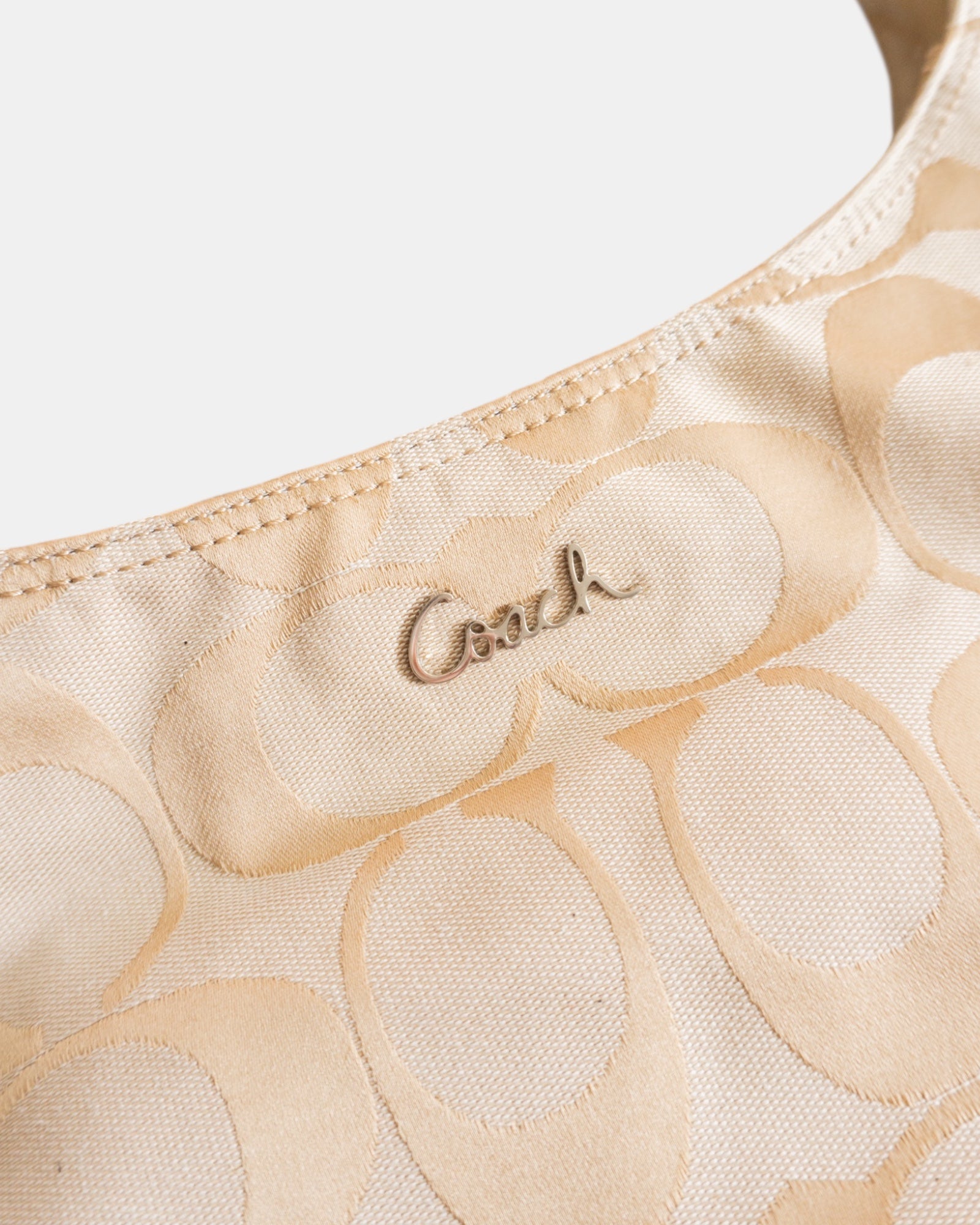 COACH BEIGE HANDBAG